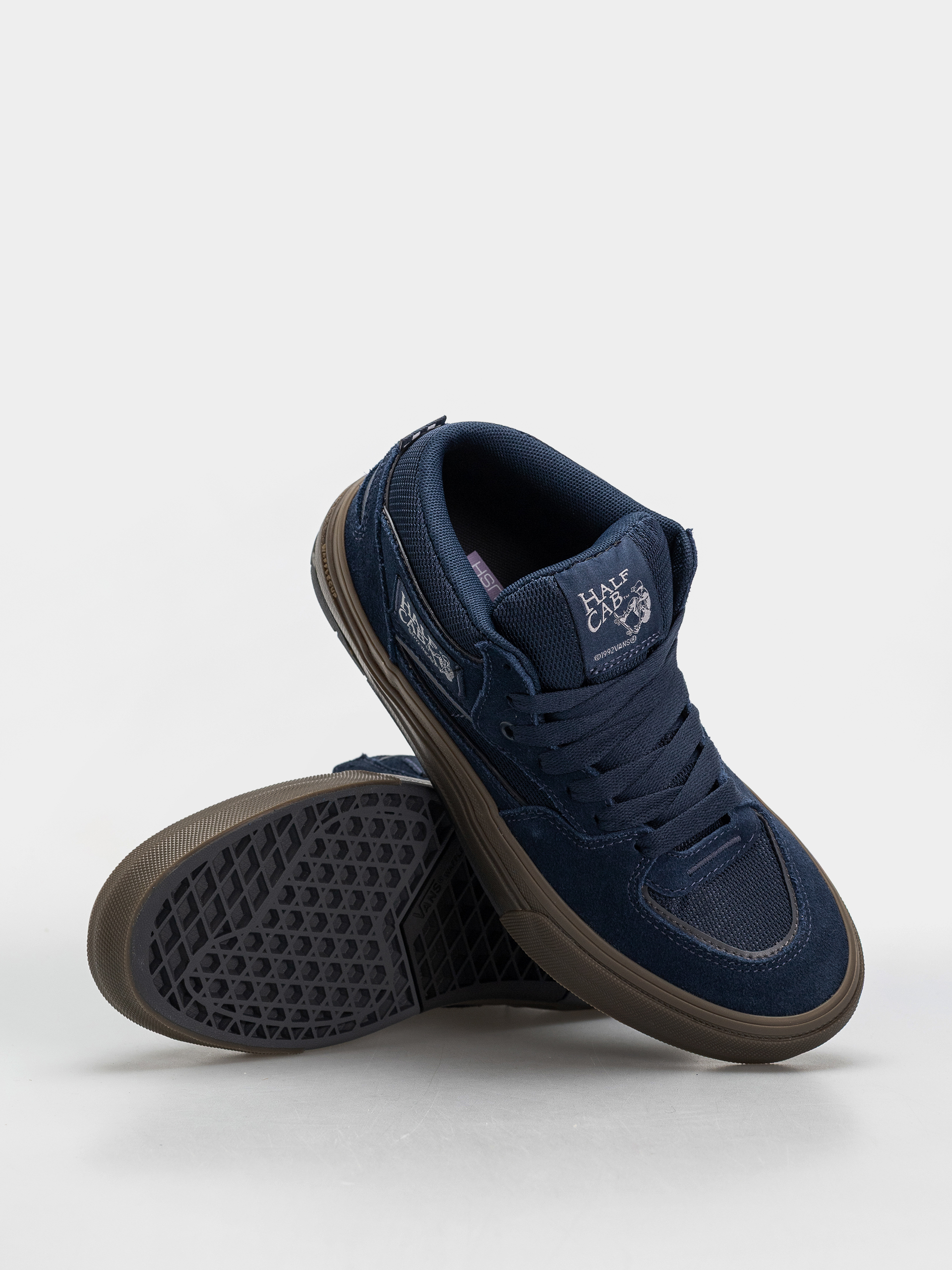 Pantofi Vans Skate Half Cab Wafflecup (navy/dark gum)