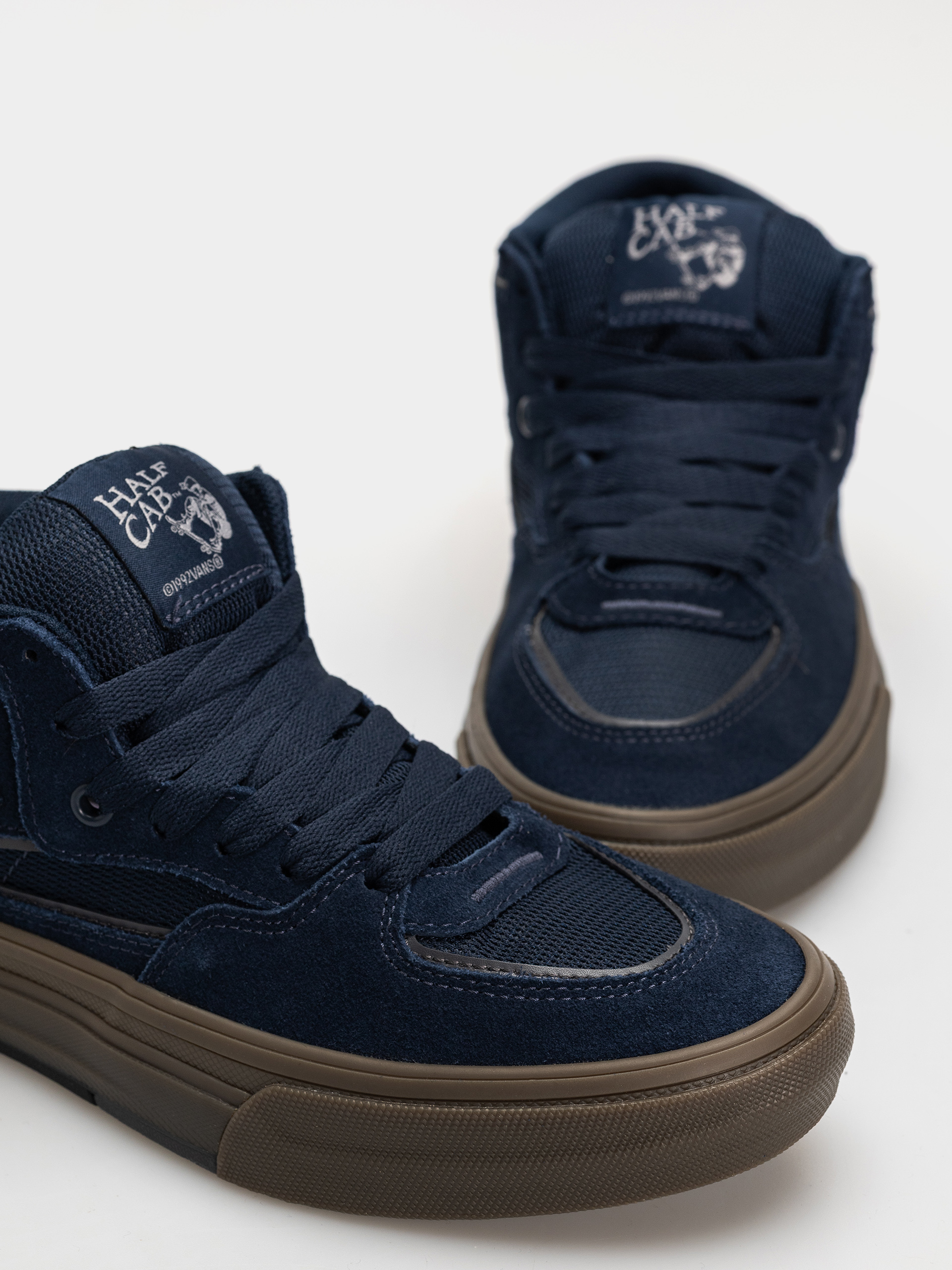 Pantofi Vans Skate Half Cab Wafflecup (navy/dark gum)