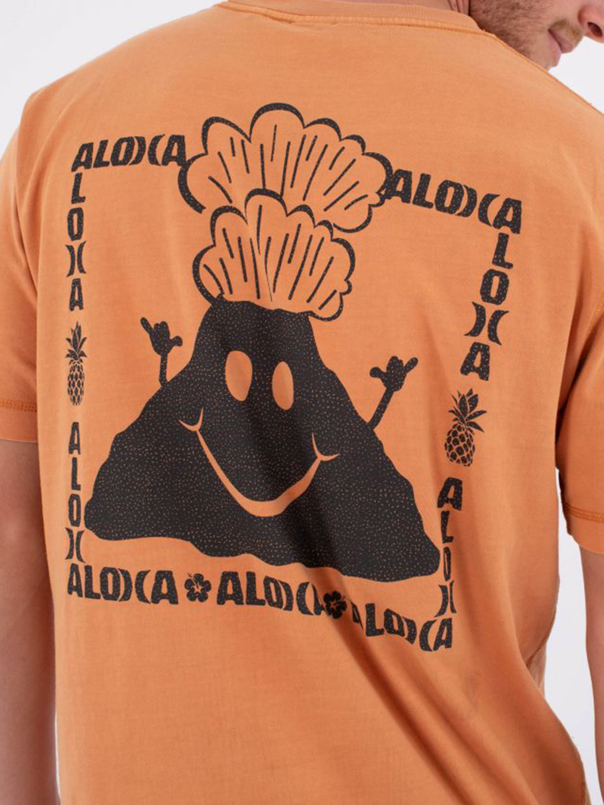 Tricou Hurley Sider (citrus blaze)