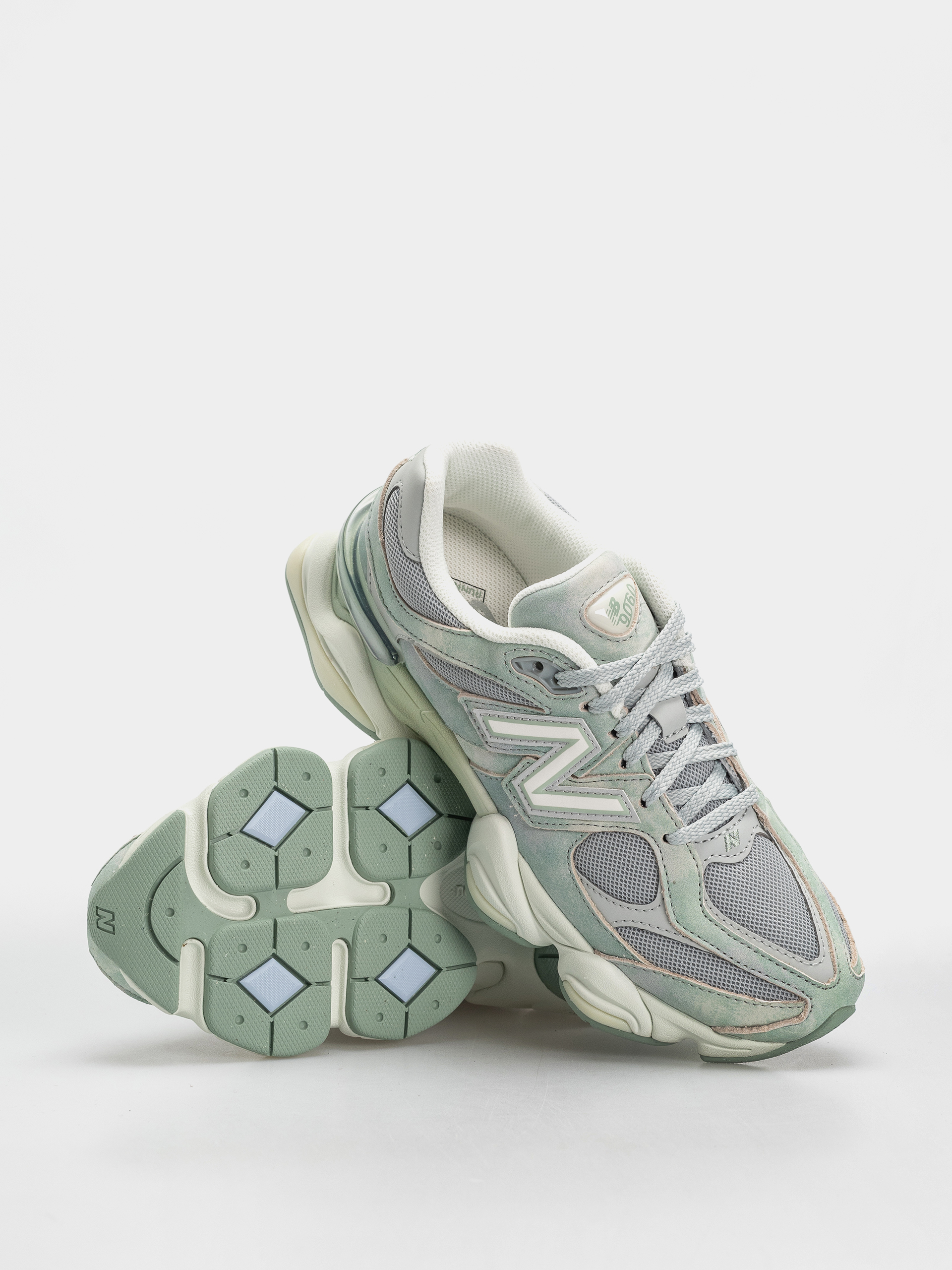 Pantofi New Balance 9060 - verde (mosaic green/sea salt)