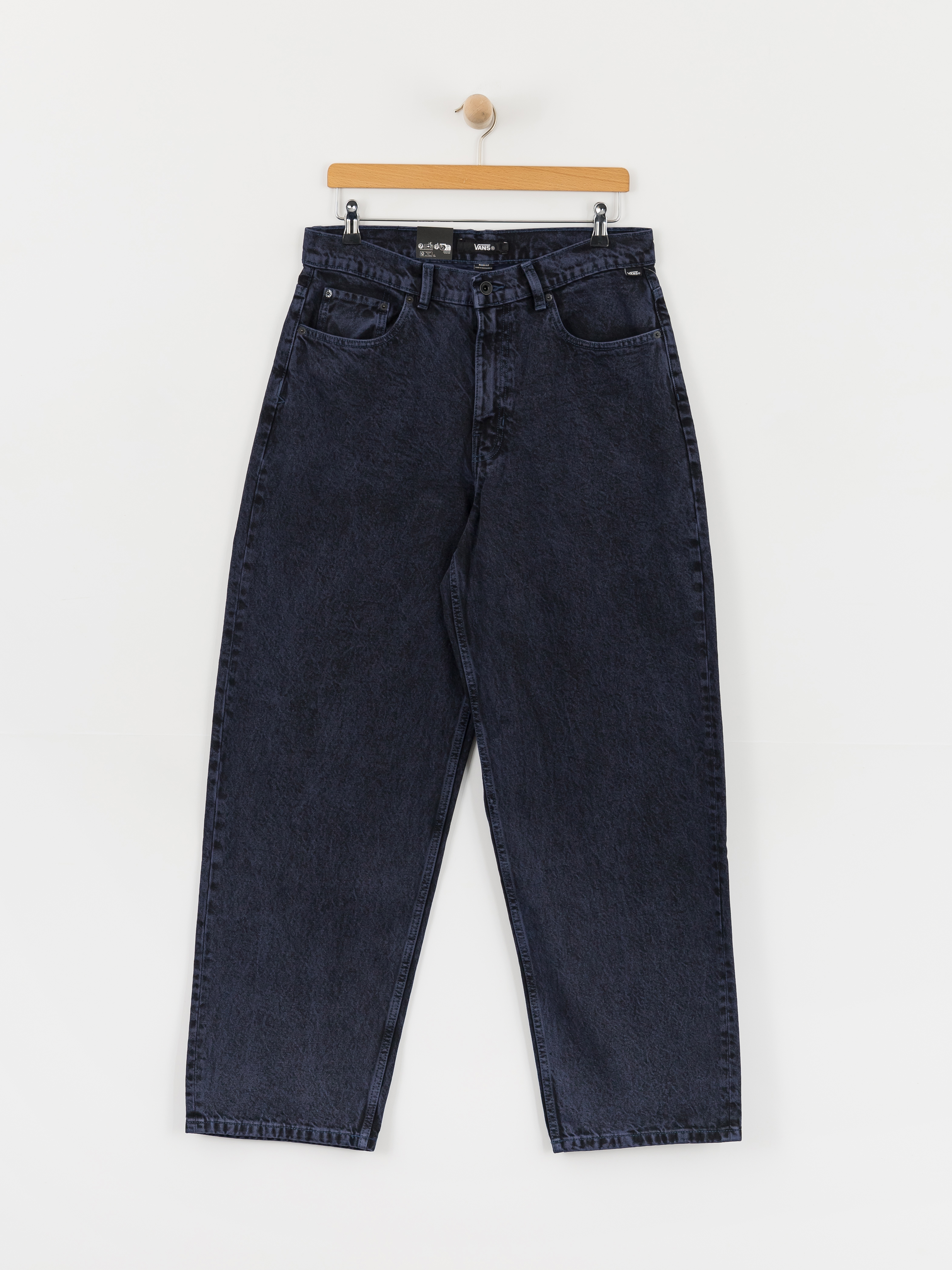Pantaloni Vans Check 5 Baggy Acid Overdyed Denim (deep indigo)