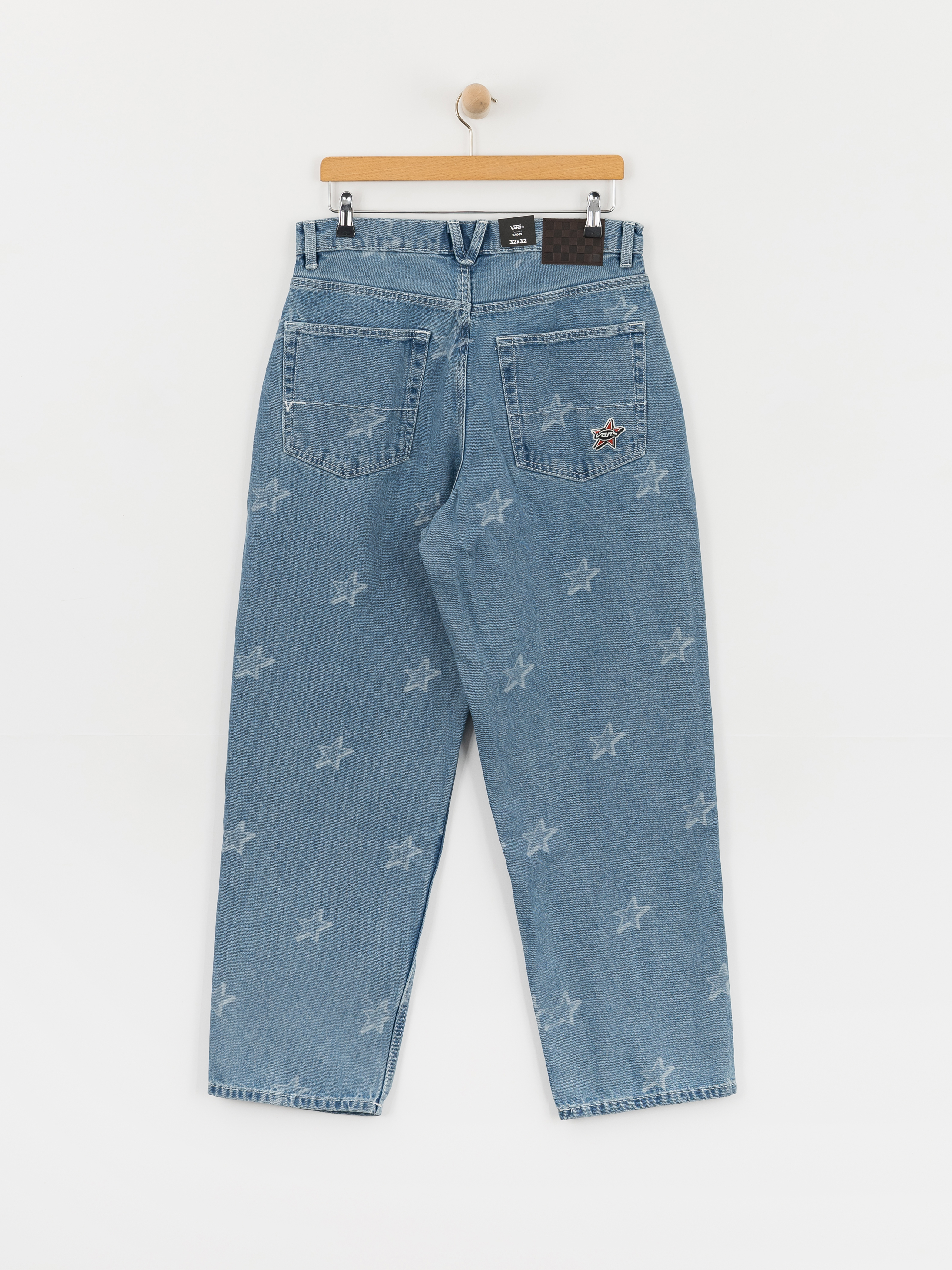 Pantaloni Vans Check 5 Baggy Denim (stonewash/blue)