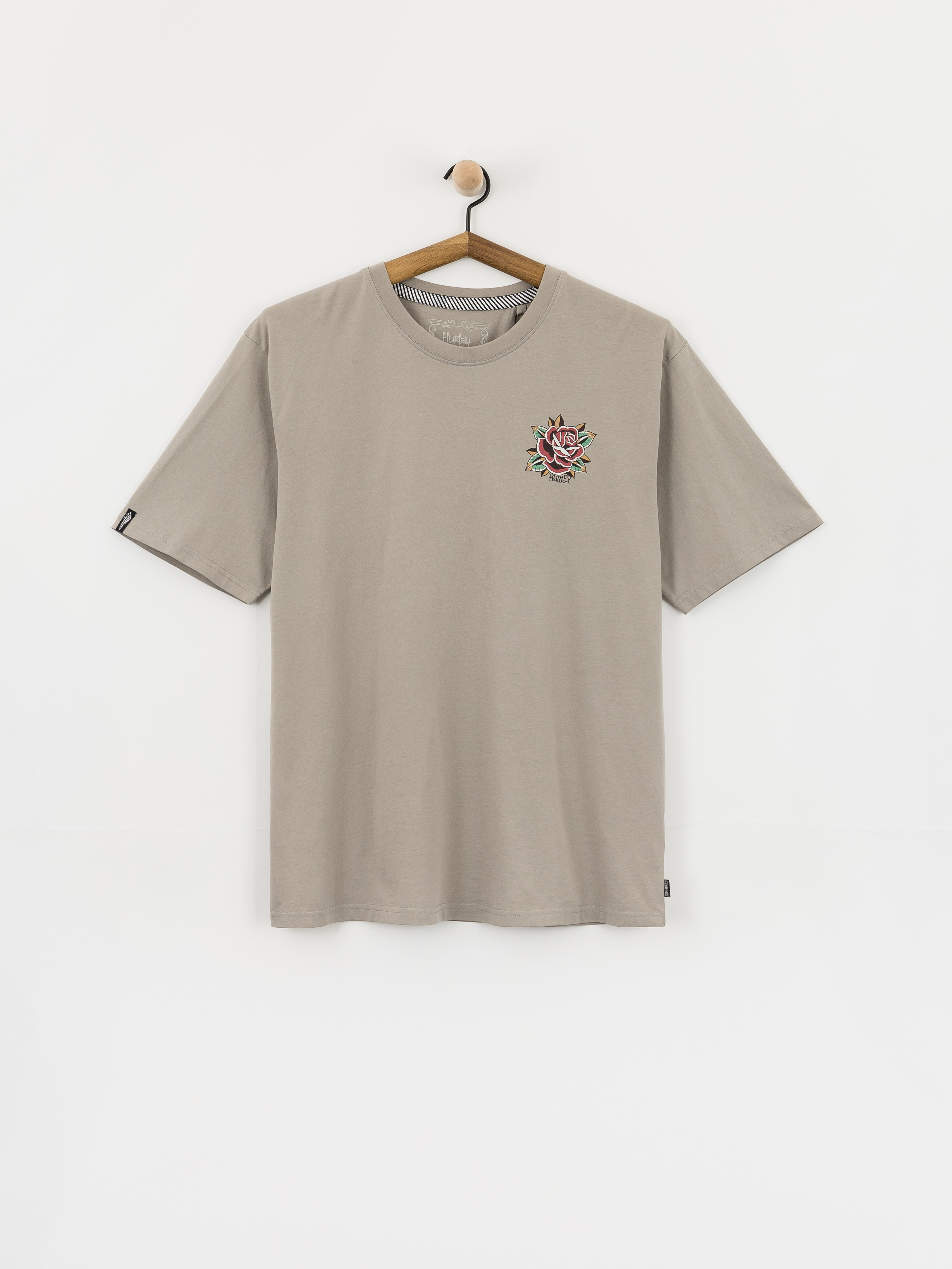 Tricou Hurley Tattoo Trudy Tigger (particle grey)