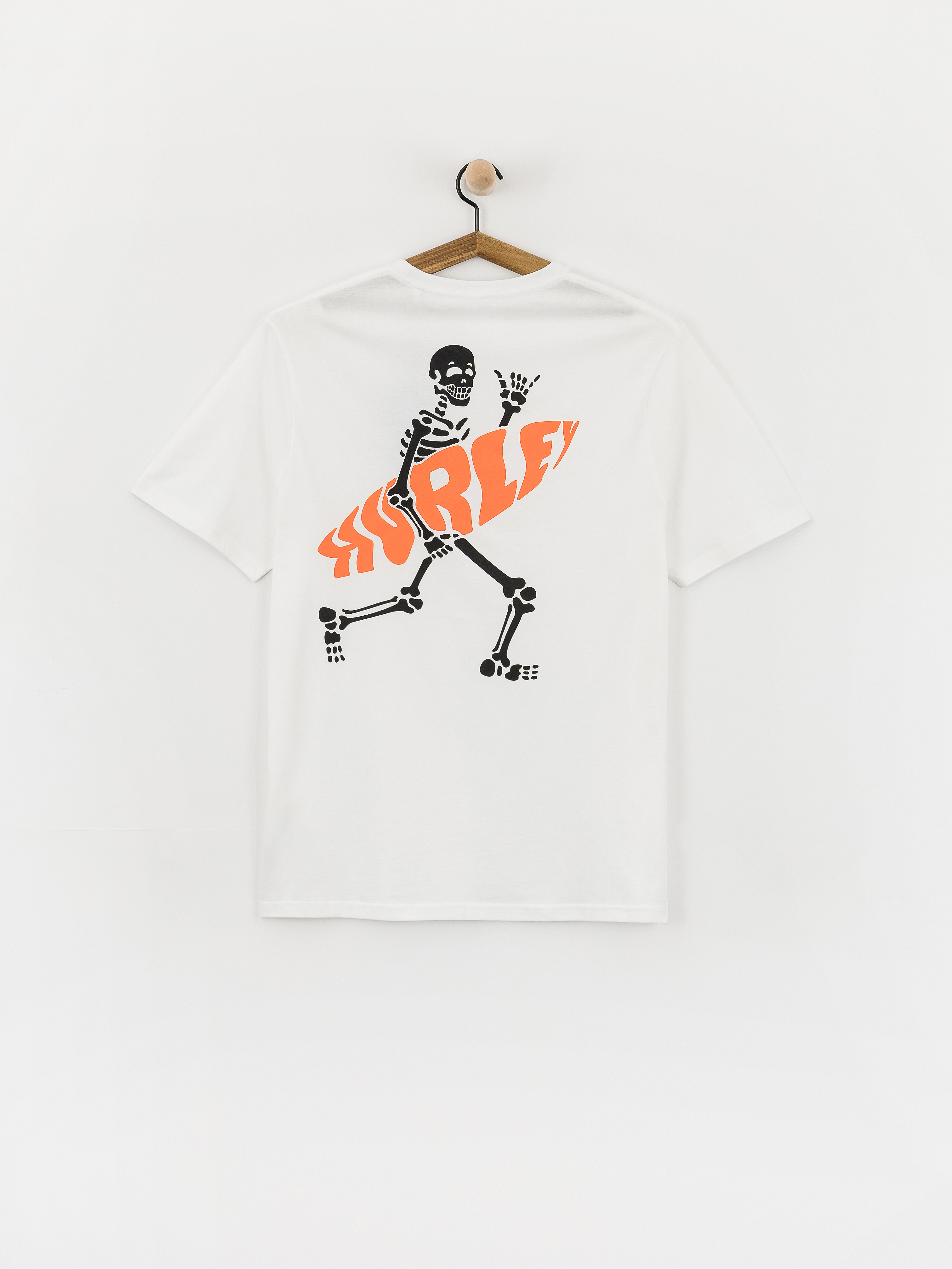 Tricou Hurley Flamingue (white)