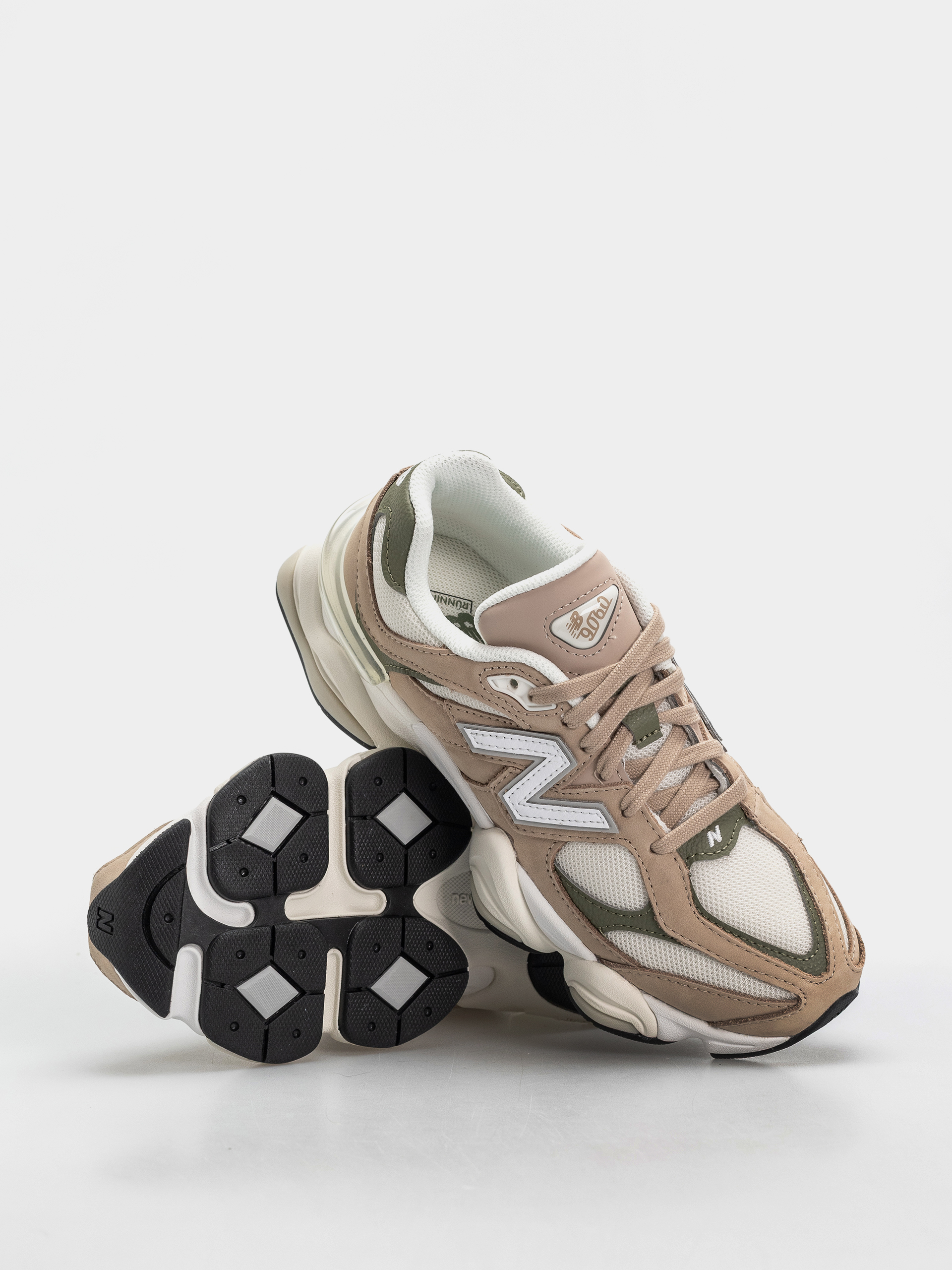 Pantofi New Balance 9060 - bej (mindful grey/dark olivine)