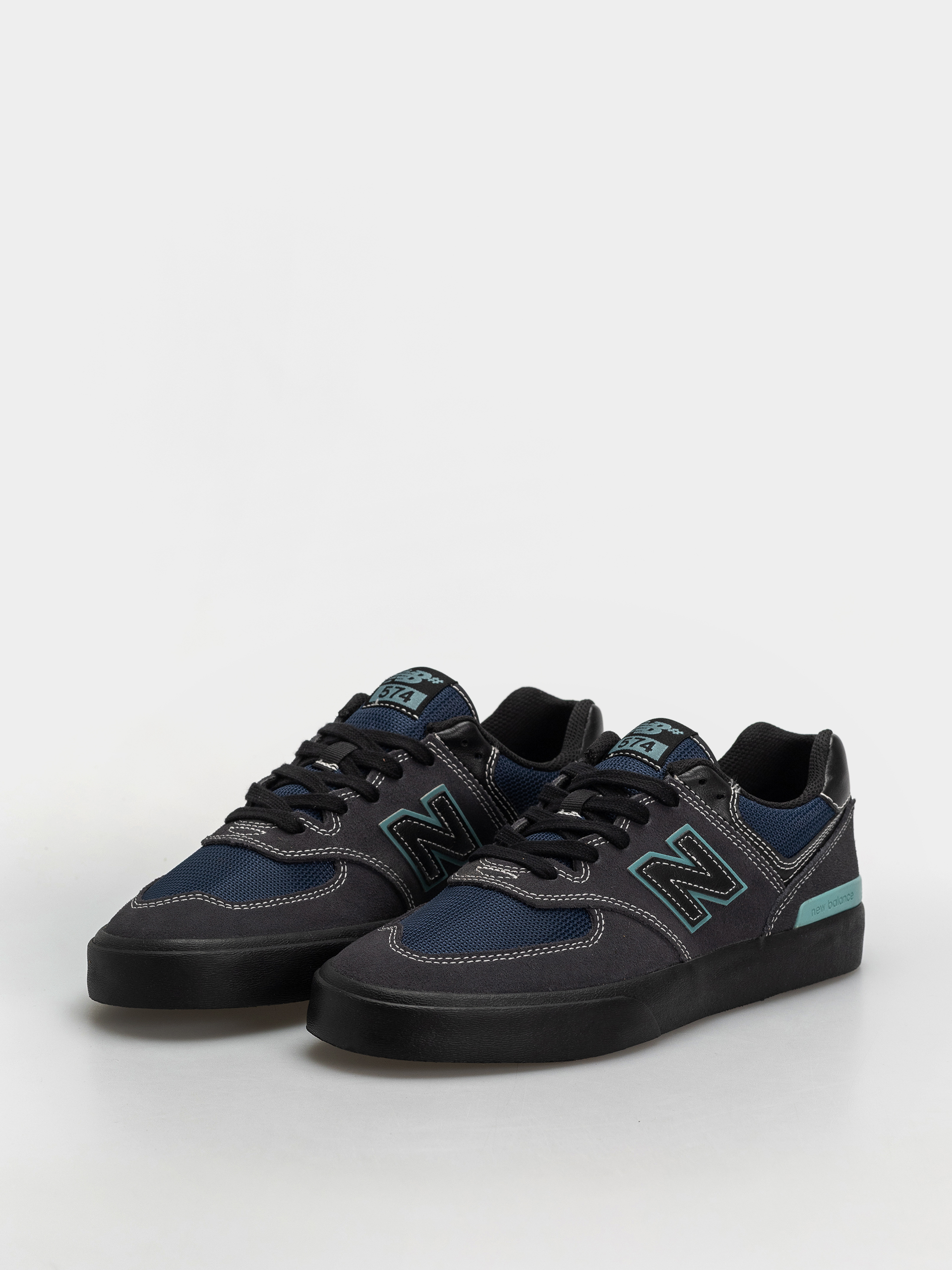 Pantofi New Balance 574 (faded black/faded teal)
