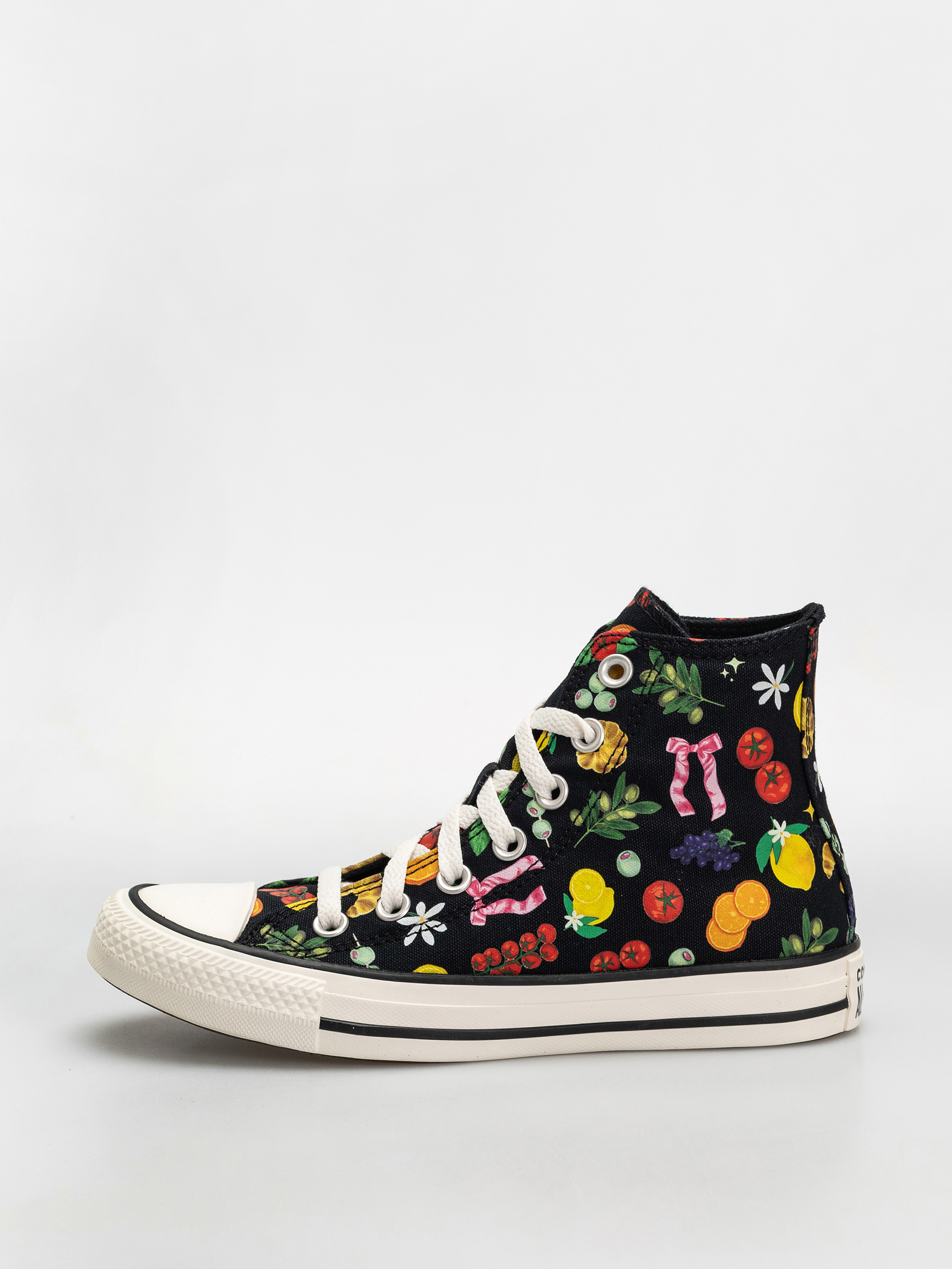Teniși Converse Chuck Taylor All Star Hi (black/yellow/egret)