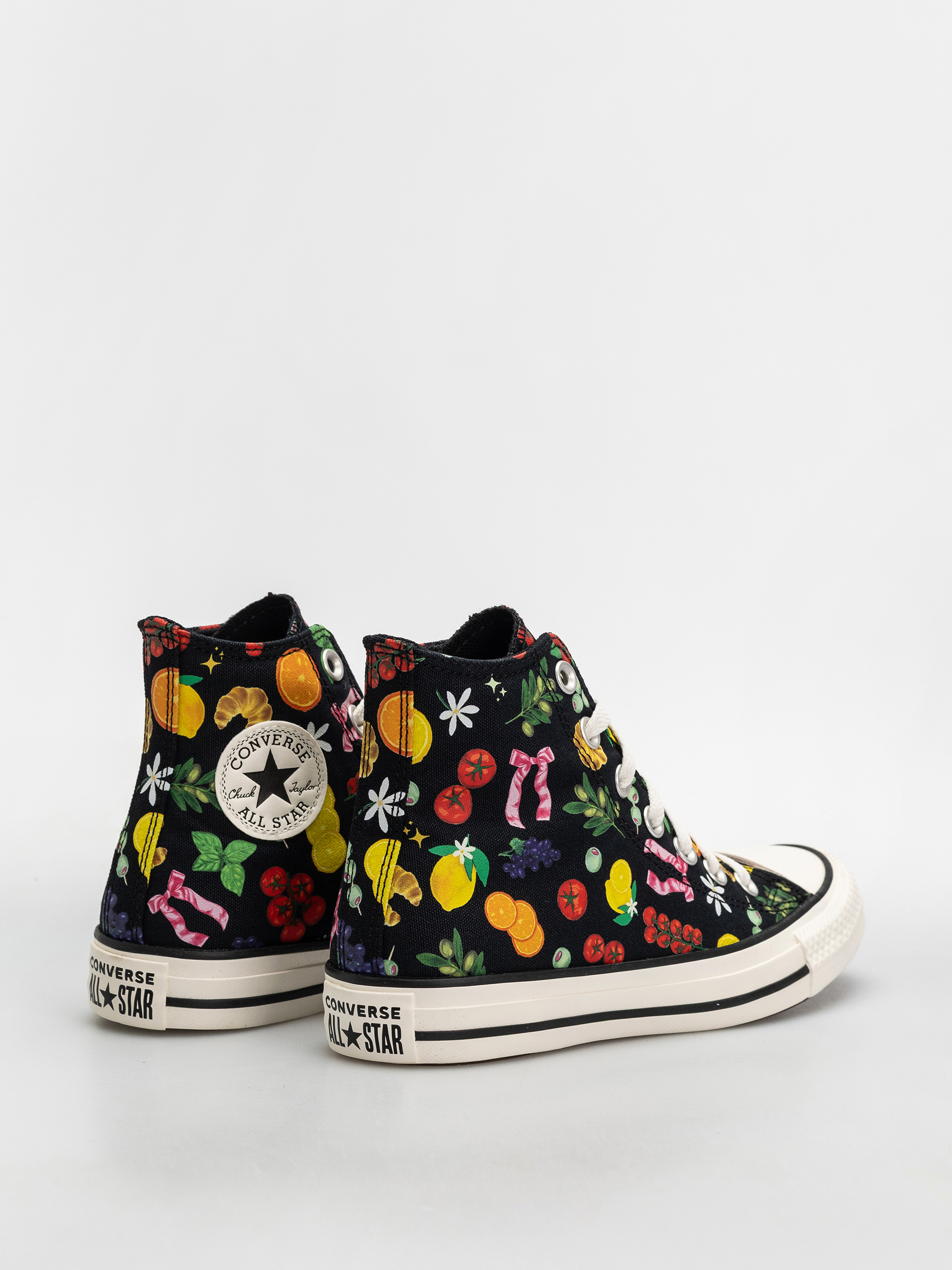 Teniși Converse Chuck Taylor All Star Hi (black/yellow/egret)