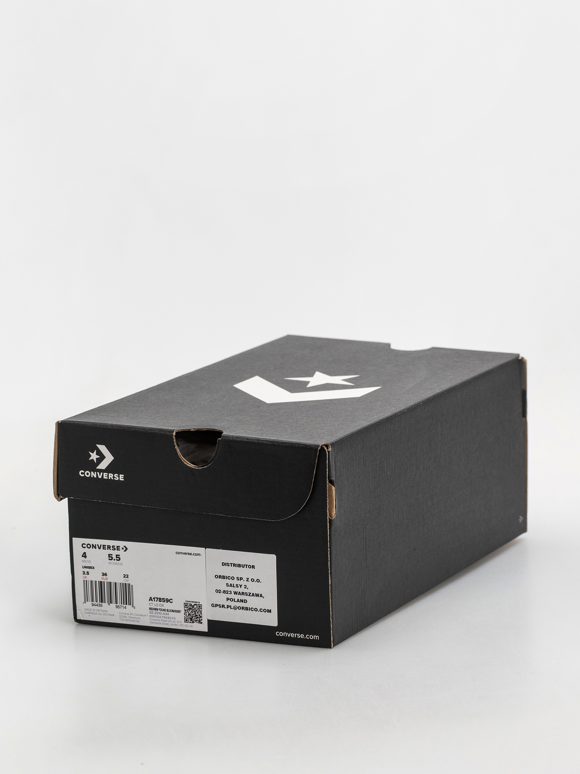 Teniși Converse Chuck Taylor Lo Ox (red/new found bloom/egret)