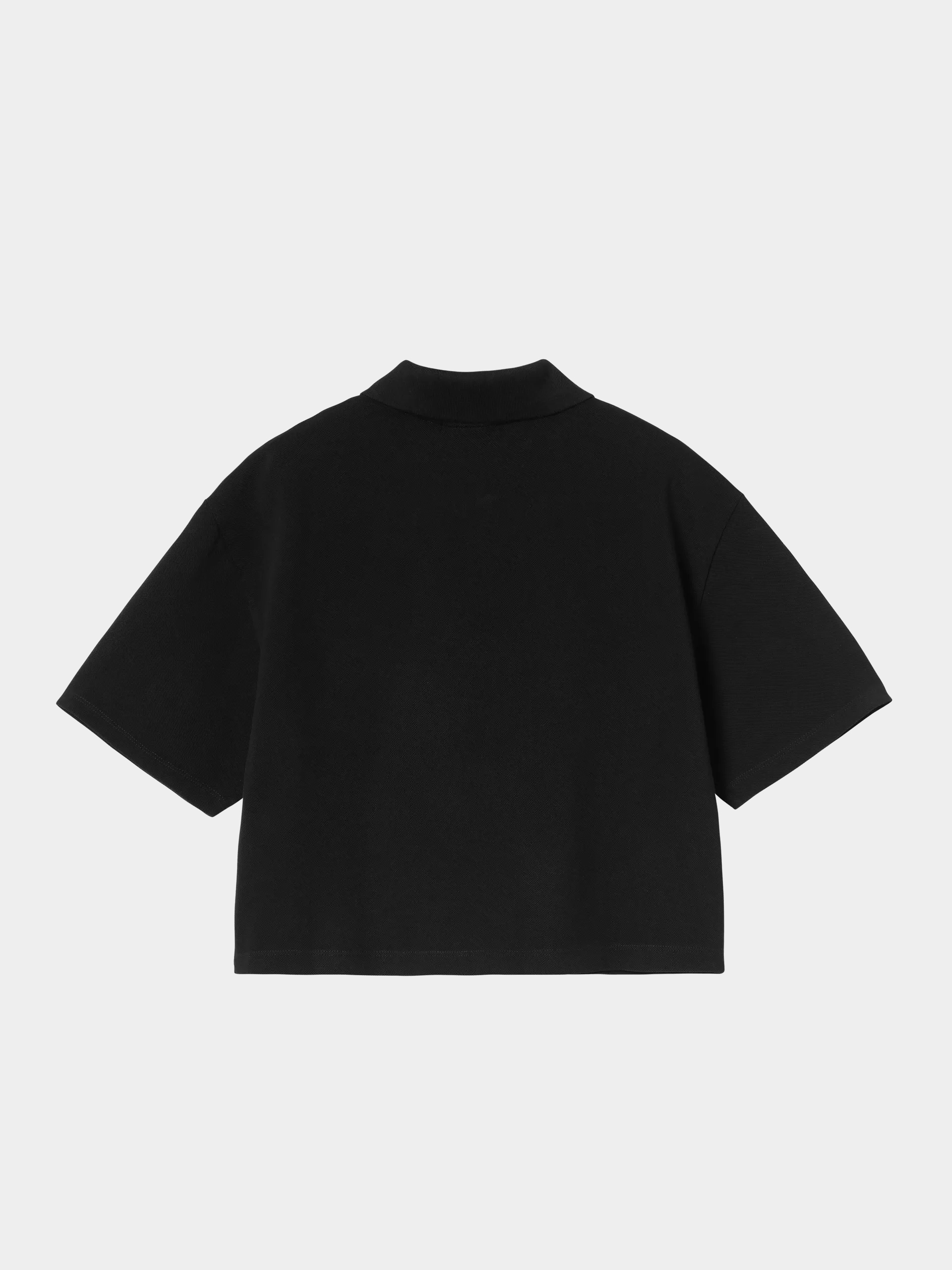 Tricou Carhartt WIP Script Polo Wmn (black/white)