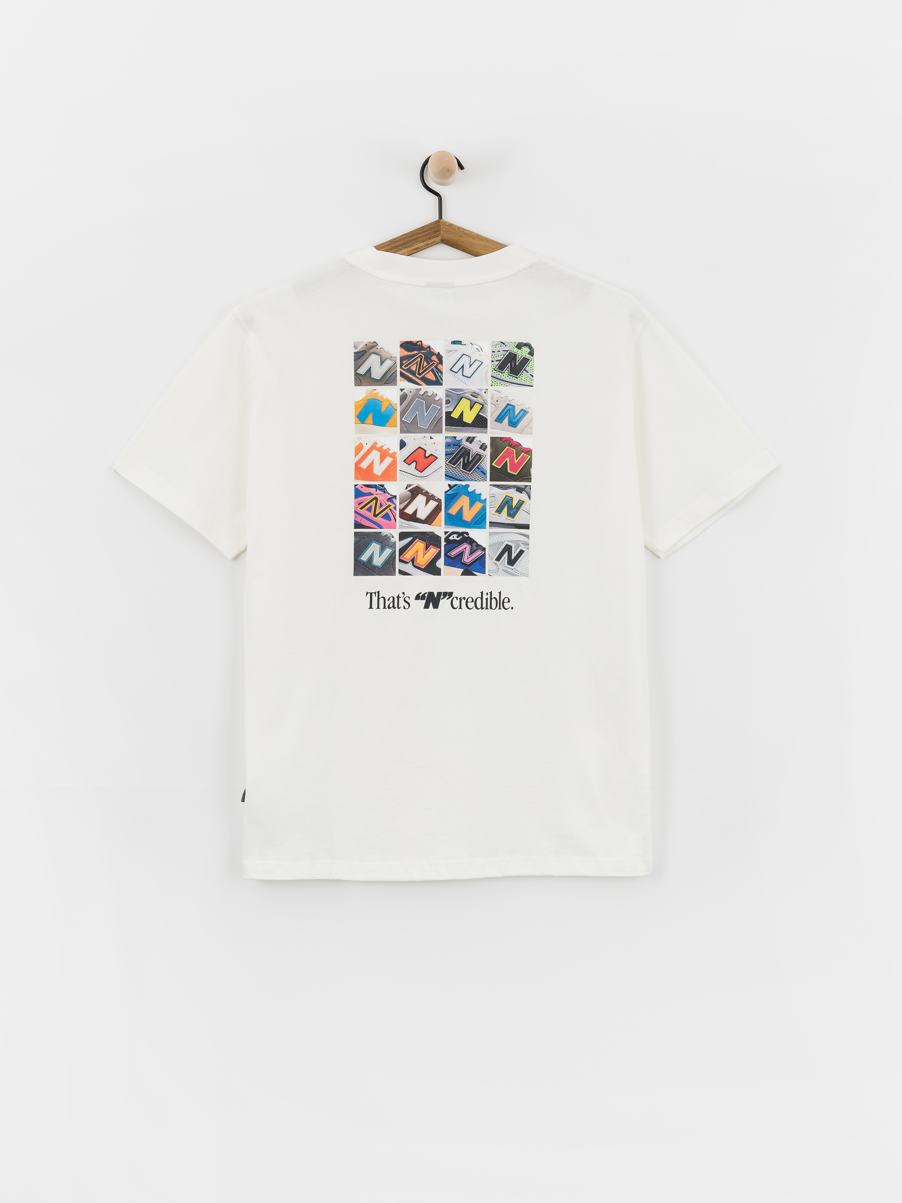 Tricou New Balance Collage (sea salt)