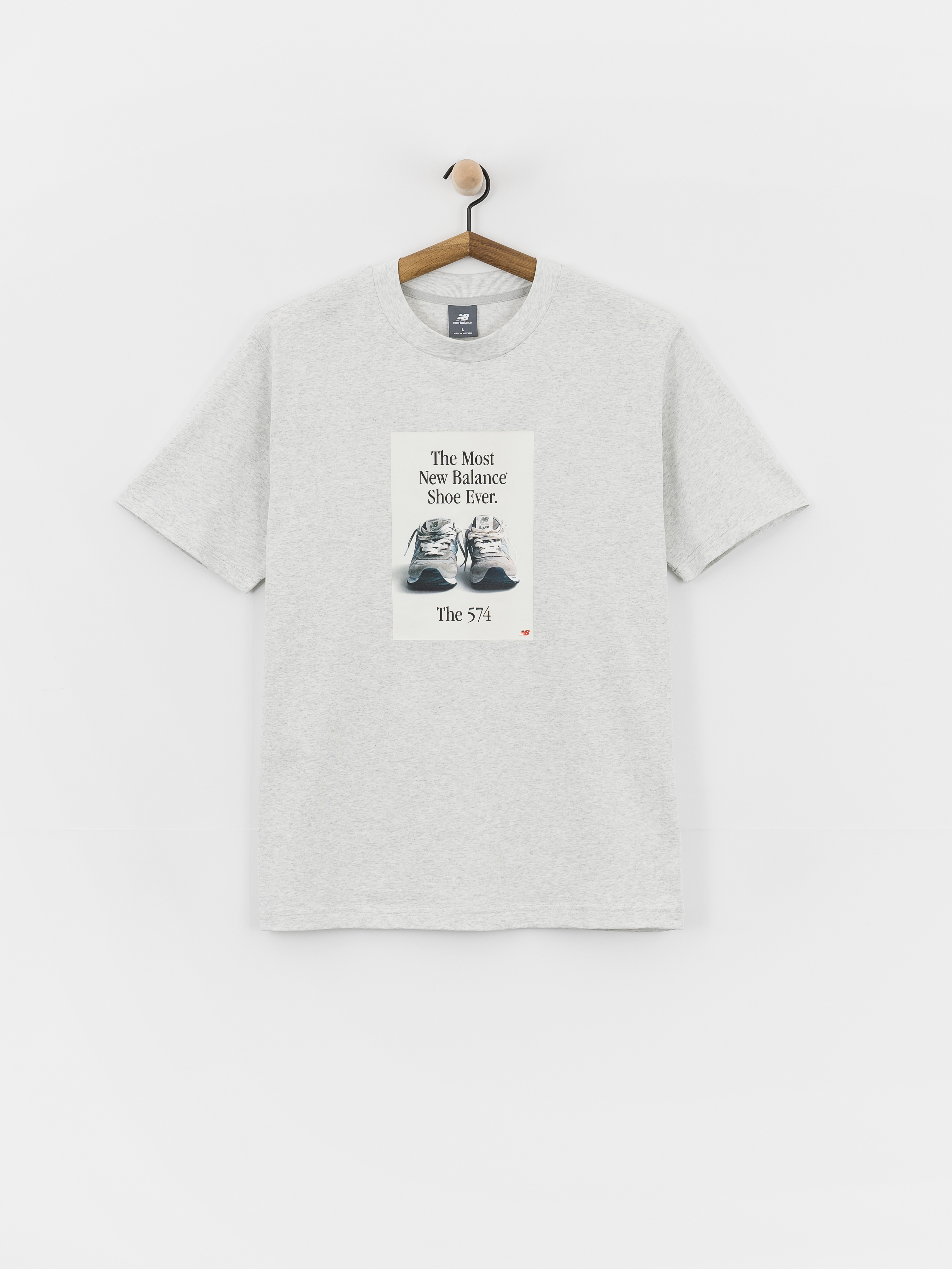 Tricou New Balance 574 Ad (ash heather)