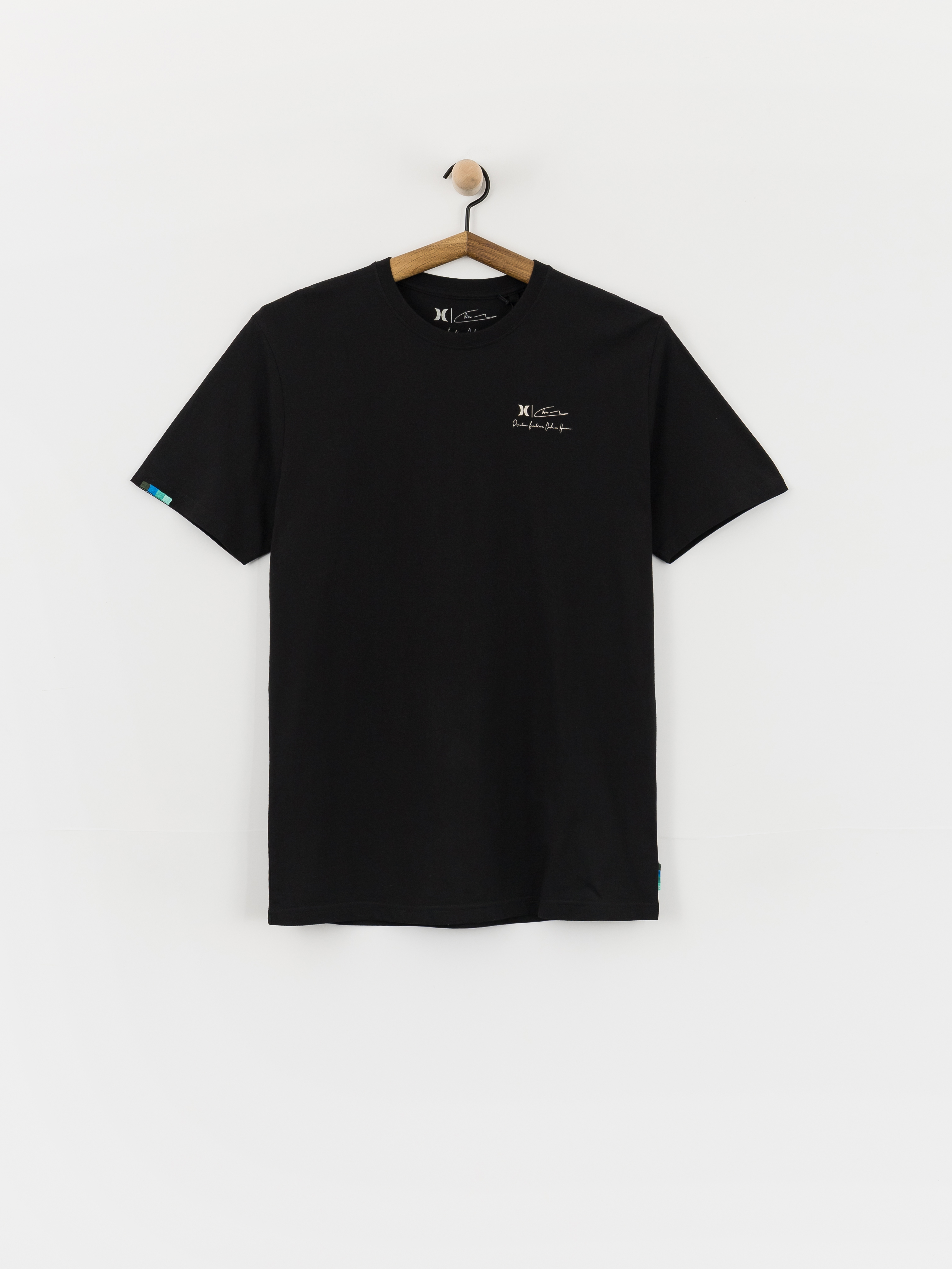 Tricou Hurley Helio Pipeline Photo (black)