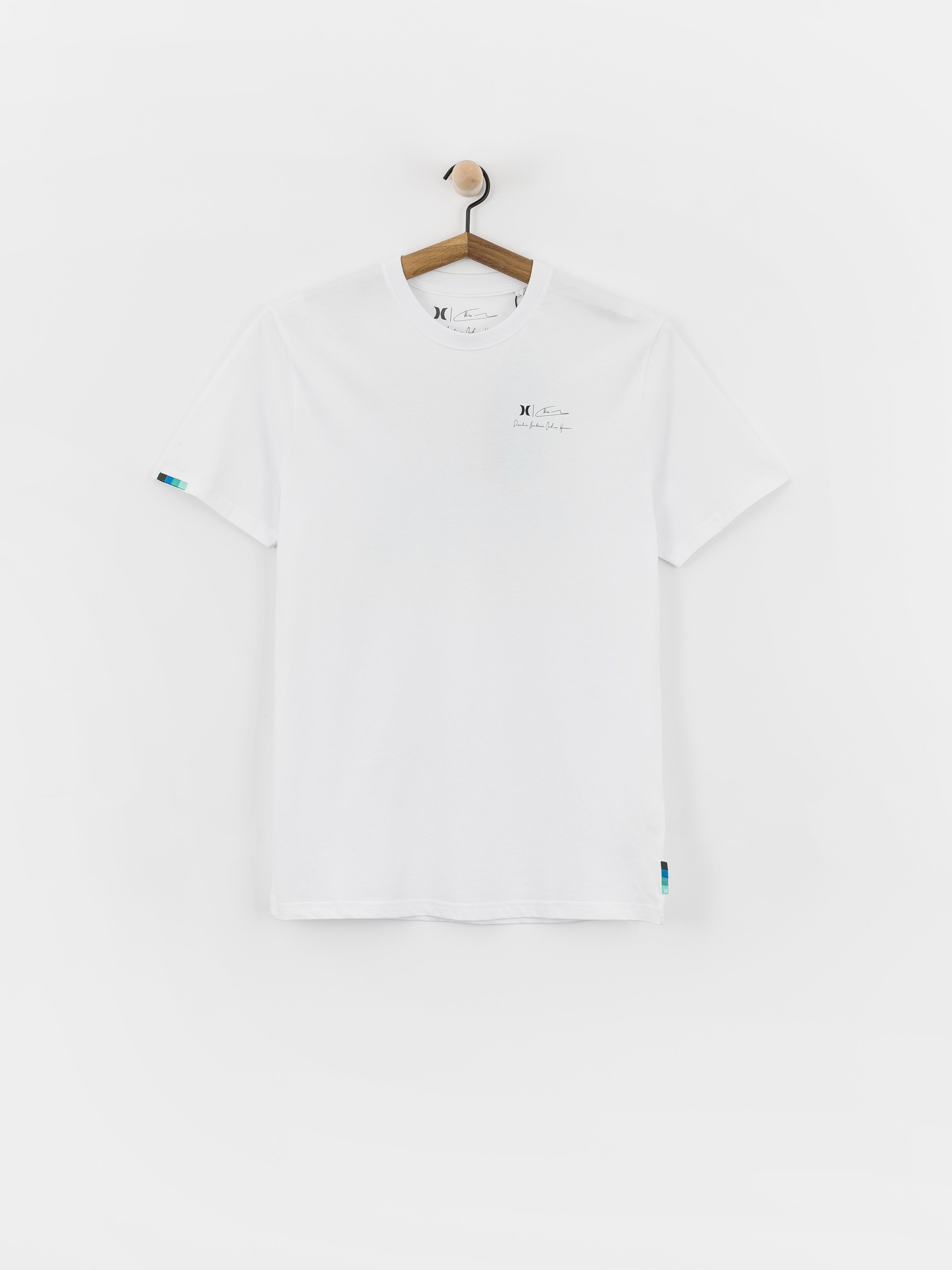 Tricou Hurley Helio Pipeline Photo (white)