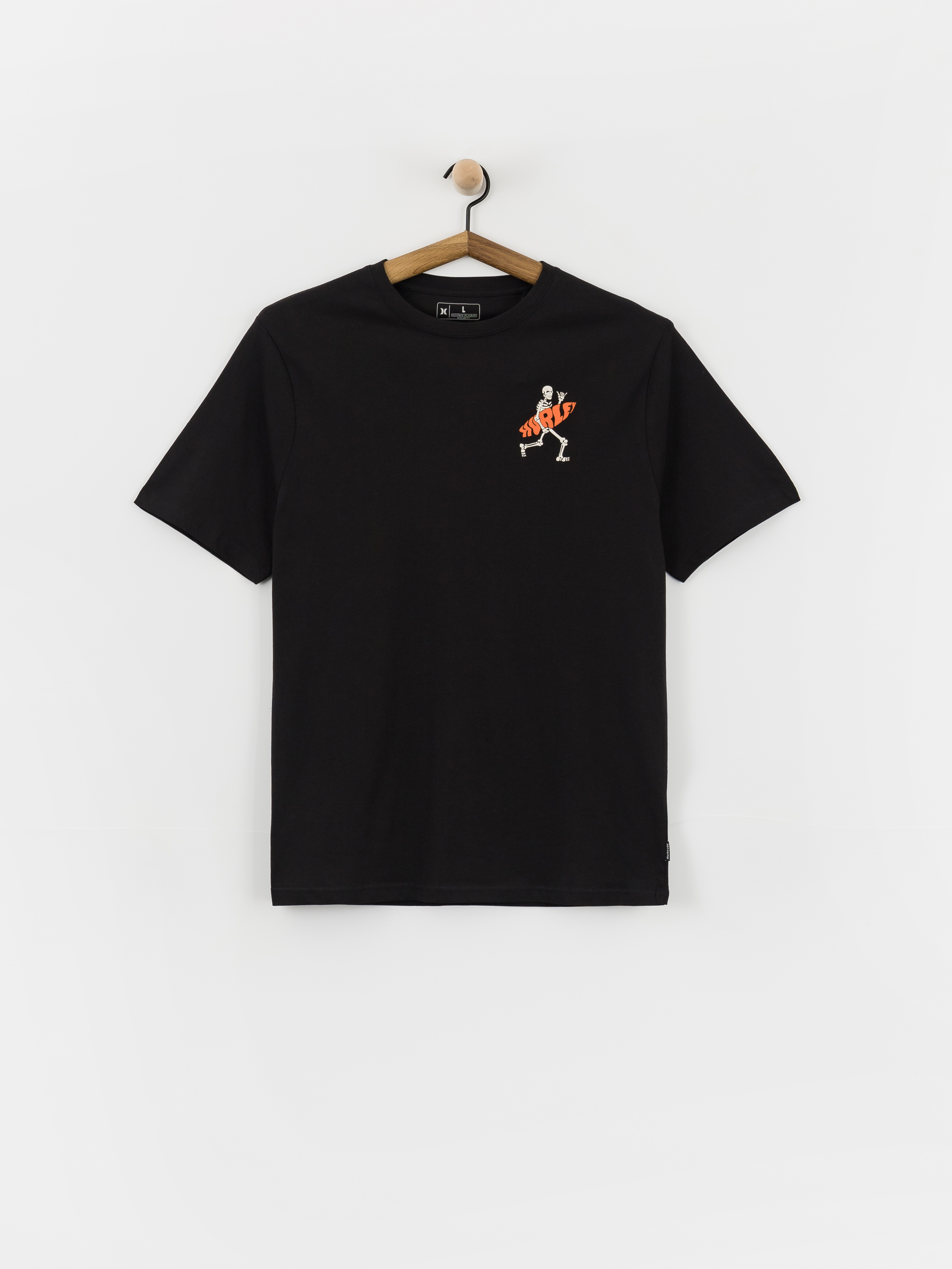 Tricou Hurley Flamingue (black)