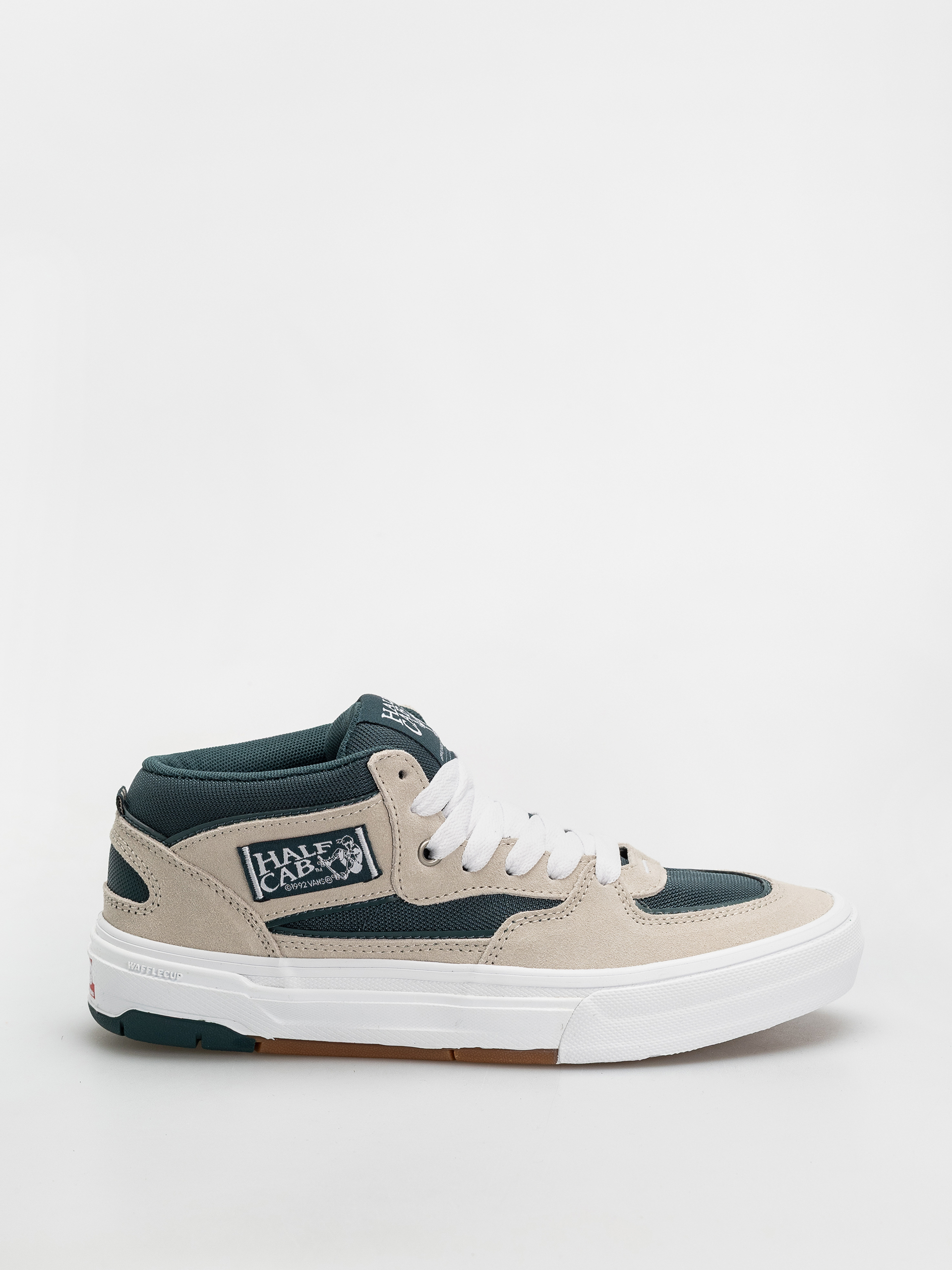 Pantofi Vans Skate Half Cab Wafflecup - alb (white/black)