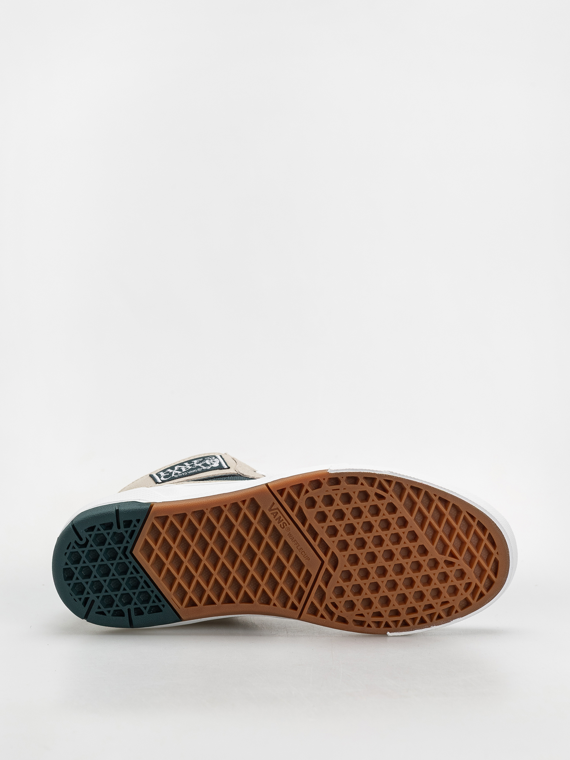 Pantofi Vans Skate Half Cab Wafflecup (oatmeal/deep te)