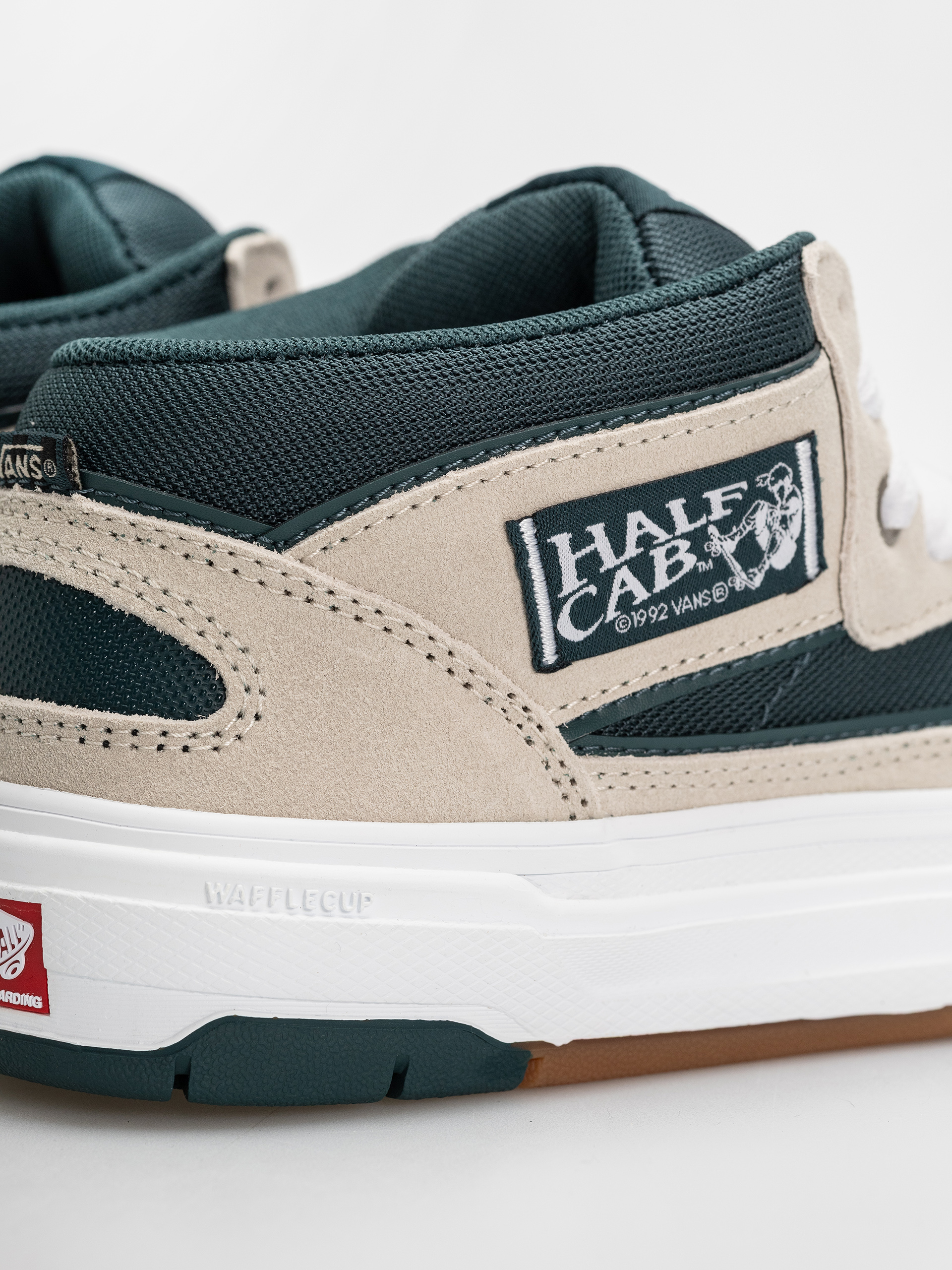 Pantofi Vans Skate Half Cab Wafflecup (oatmeal/deep te)