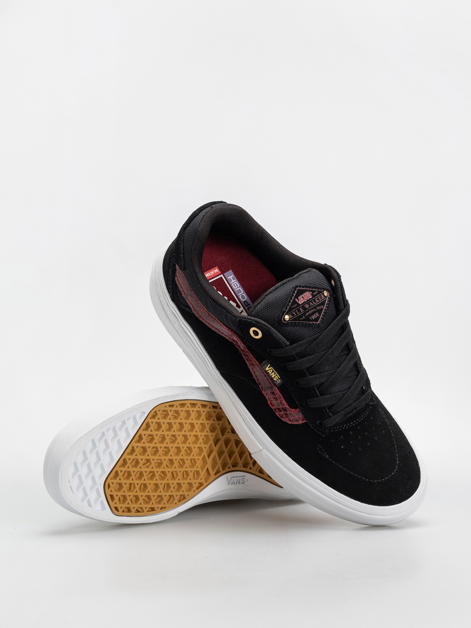 Pantofi Vans Skate Kyle Walker (python black)
