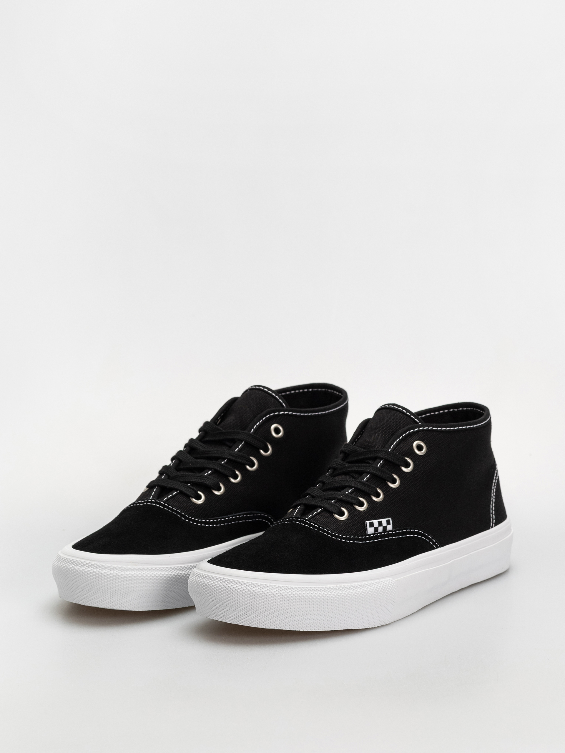 Pantofi Vans Skate Authentic Mid (black/white)