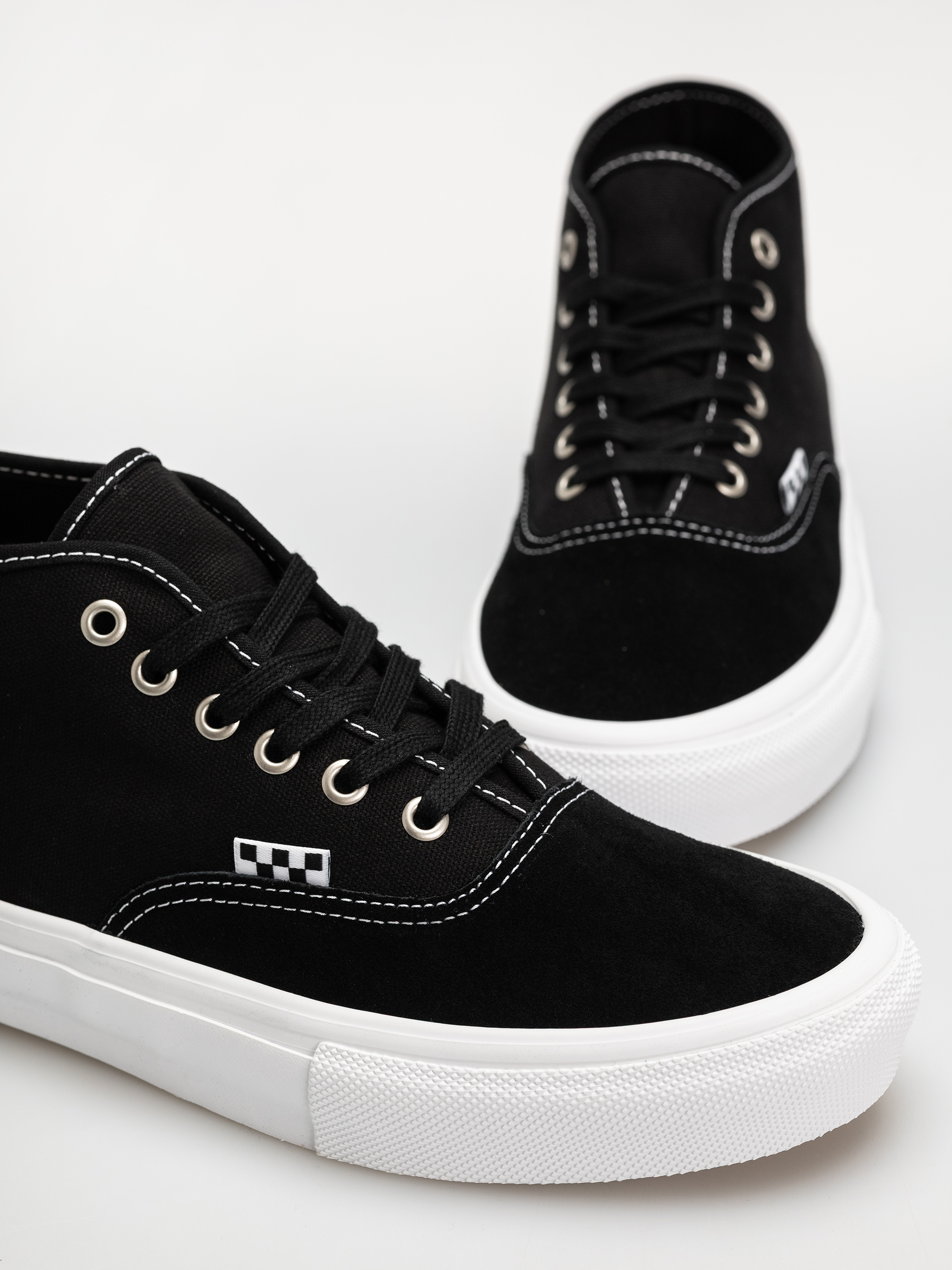 Pantofi Vans Skate Authentic Mid (black/white)