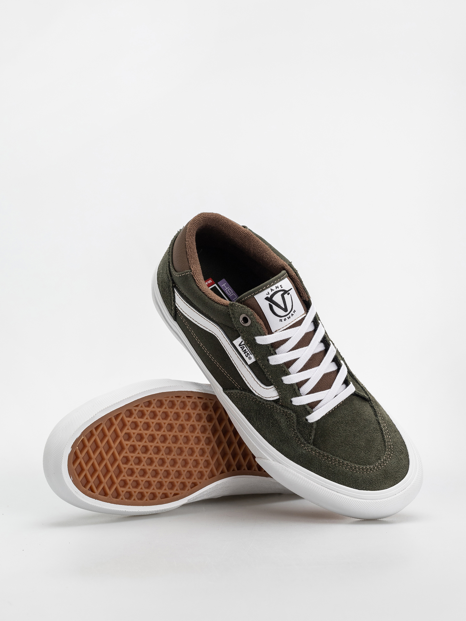 Pantofi Vans Skate Rowan (green/brown)