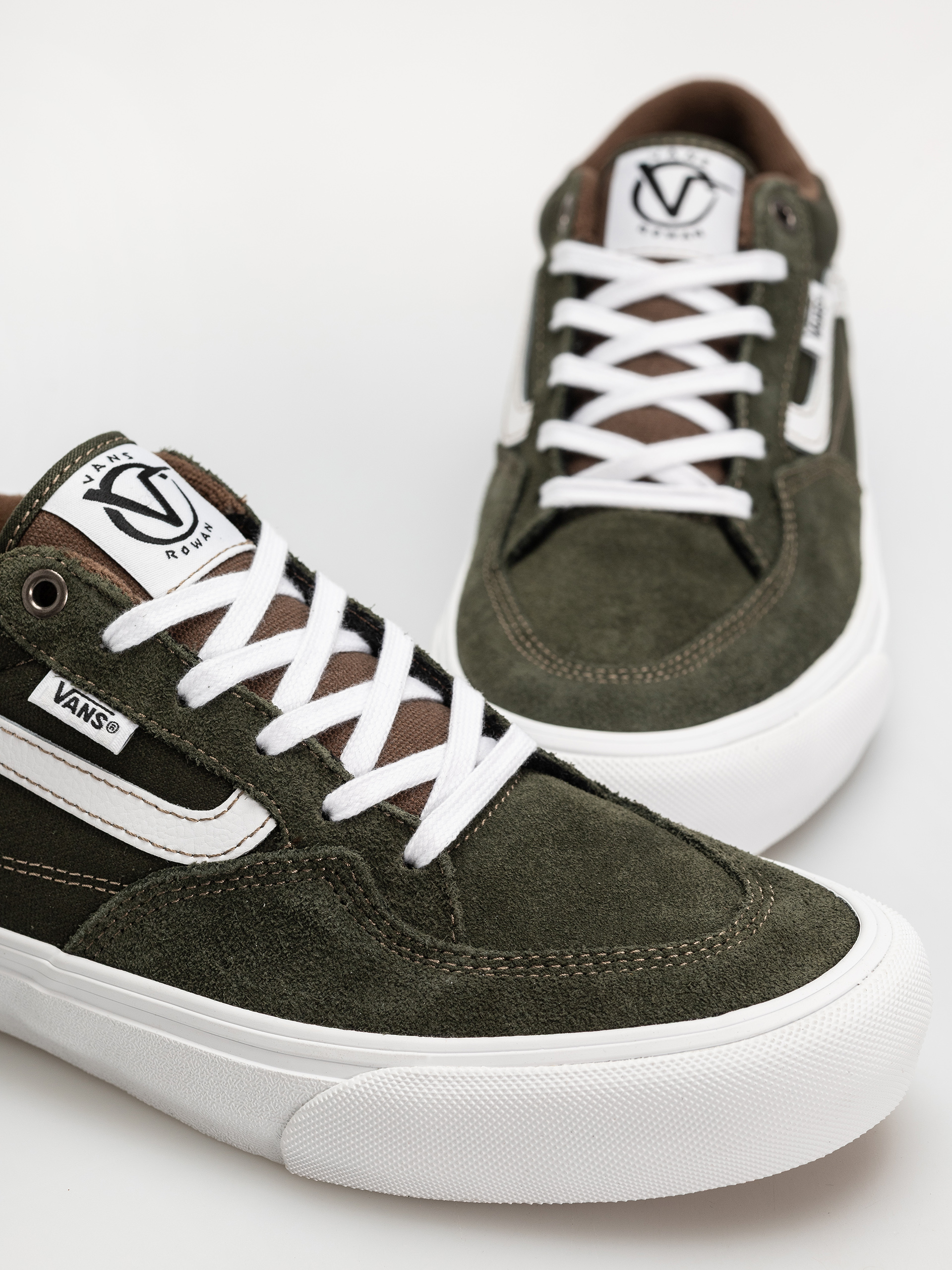 Pantofi Vans Skate Rowan (green/brown)