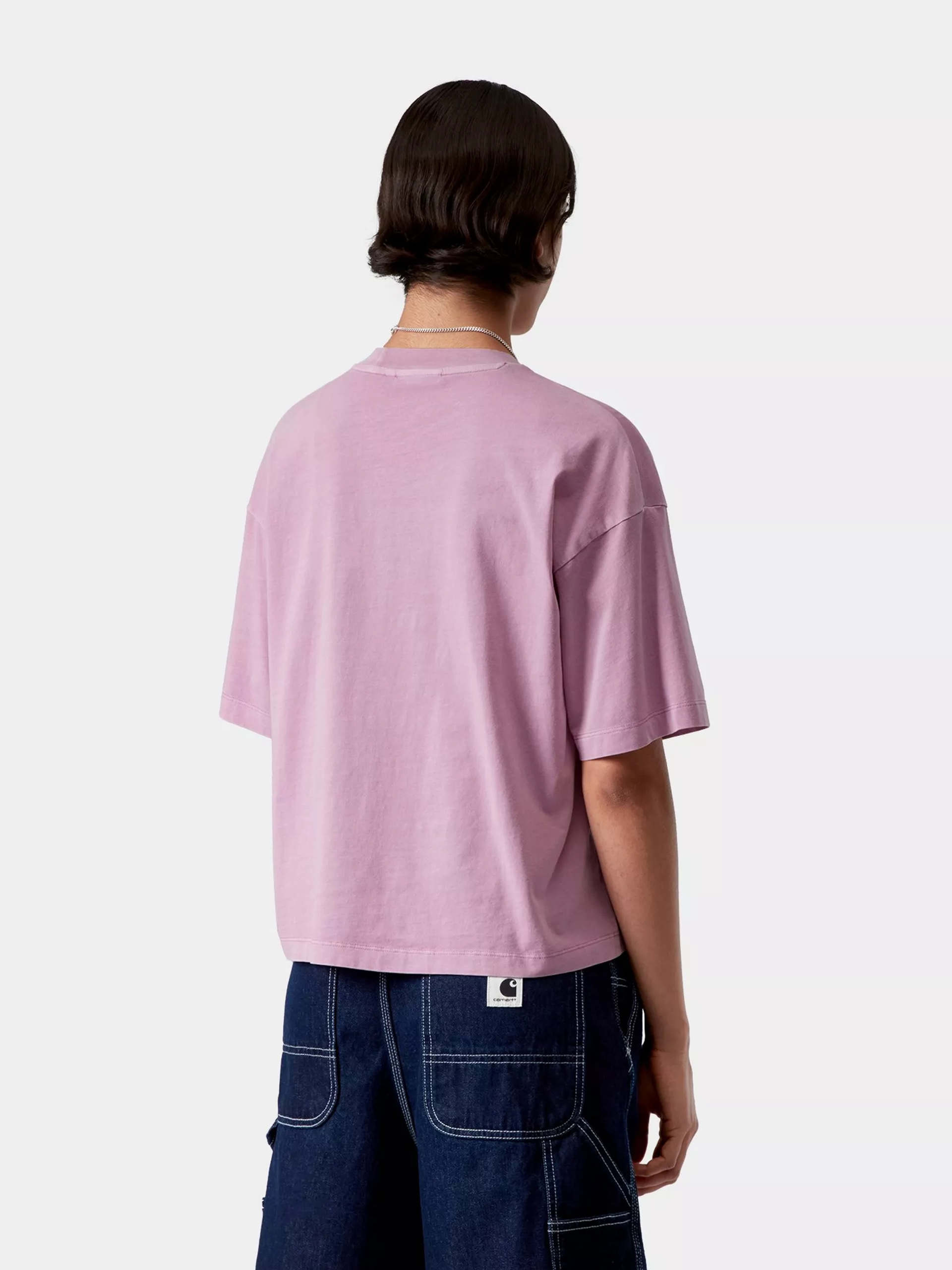 Tricou Carhartt WIP Nelson Wmn (gentle purple)