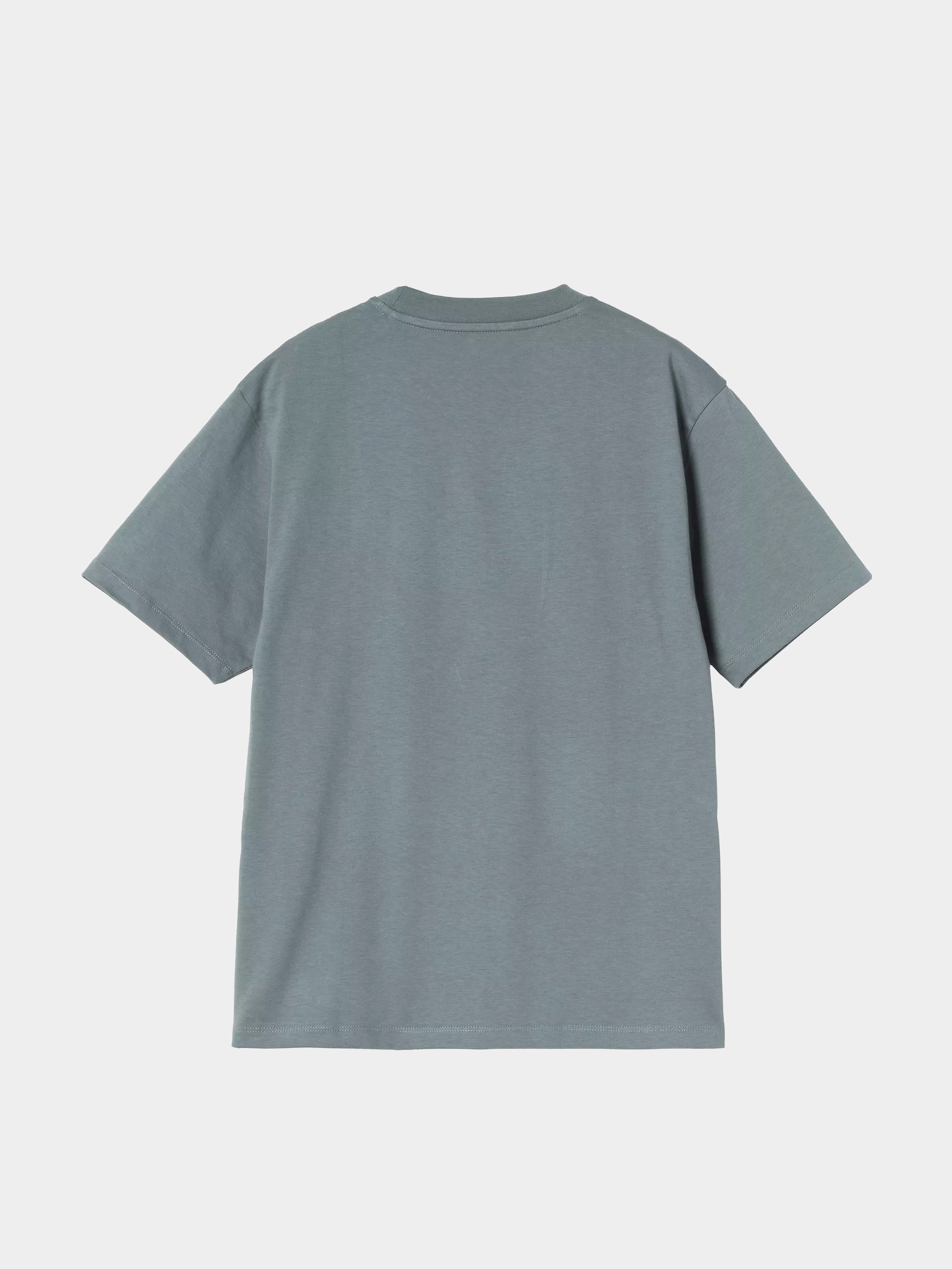 Tricou Carhartt WIP Pocket Heart Wmn (cozy blue/red)