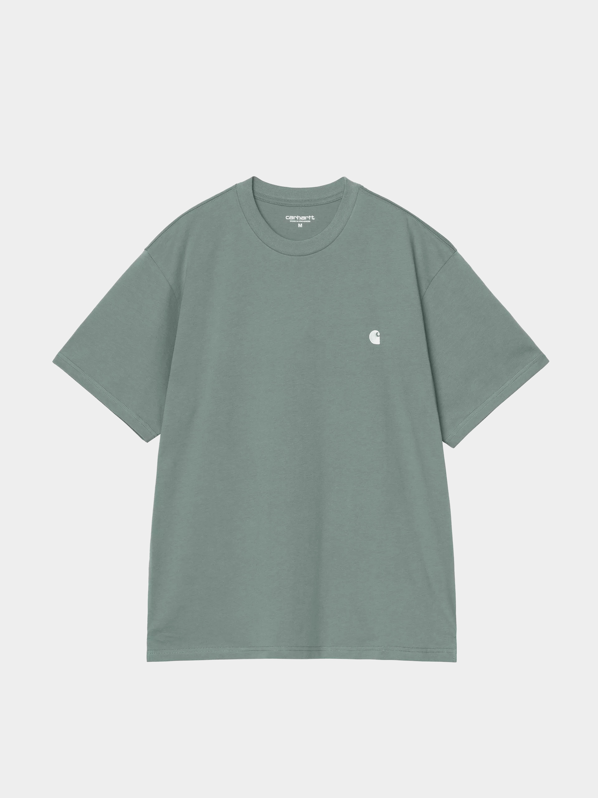 Tricou Carhartt WIP Madison (velvet green/white)