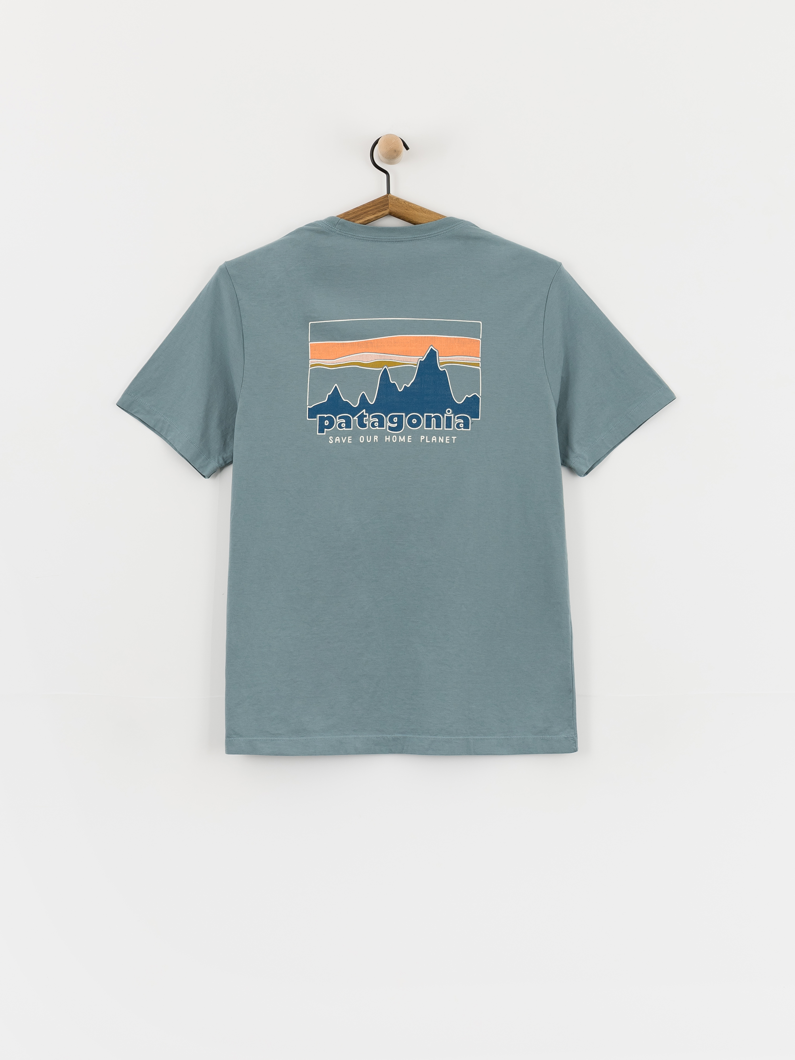 Tricou Patagonia 73 Skyline (blue sage)