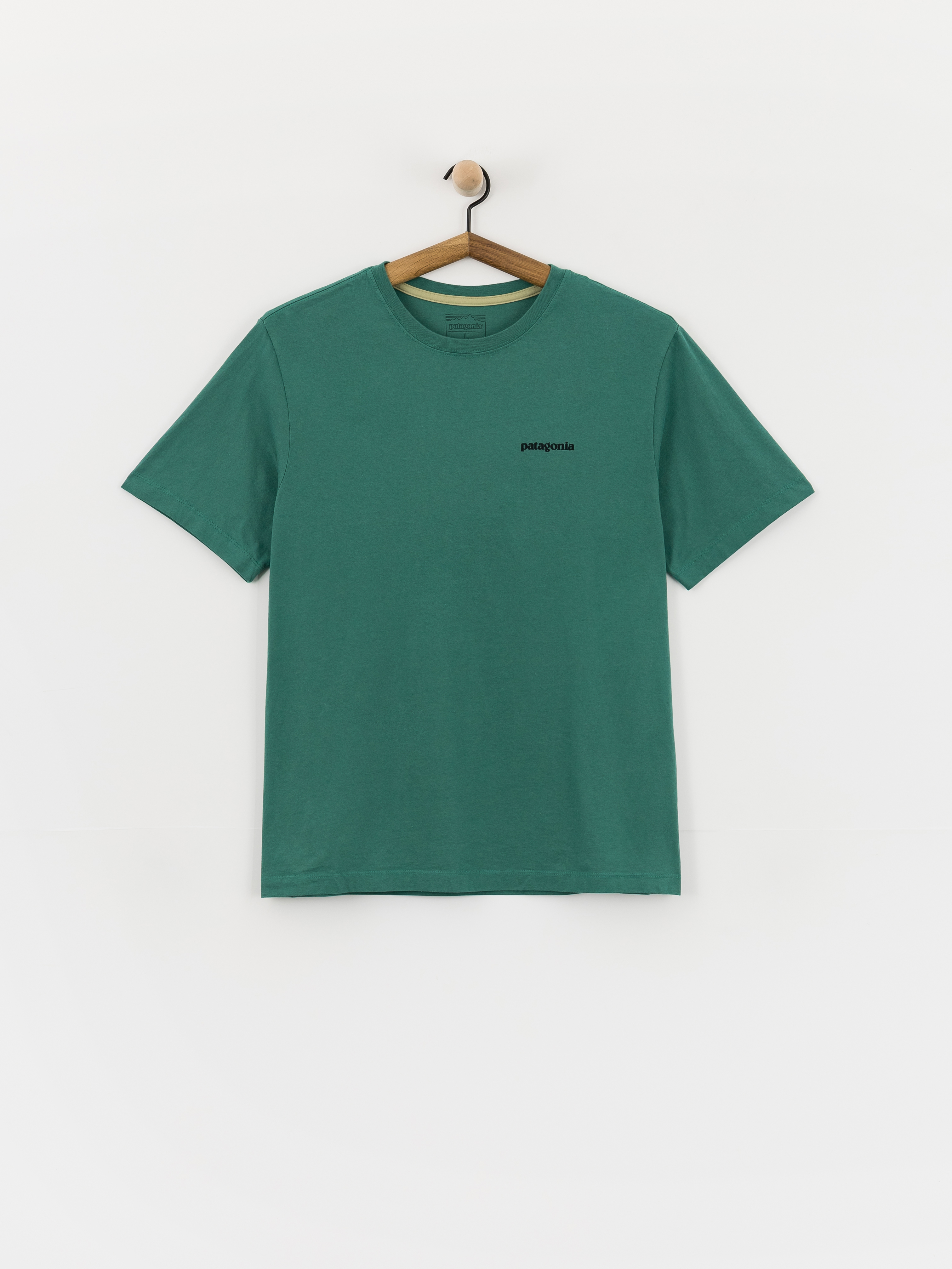 Tricou Patagonia P 6 Logo (gem green)