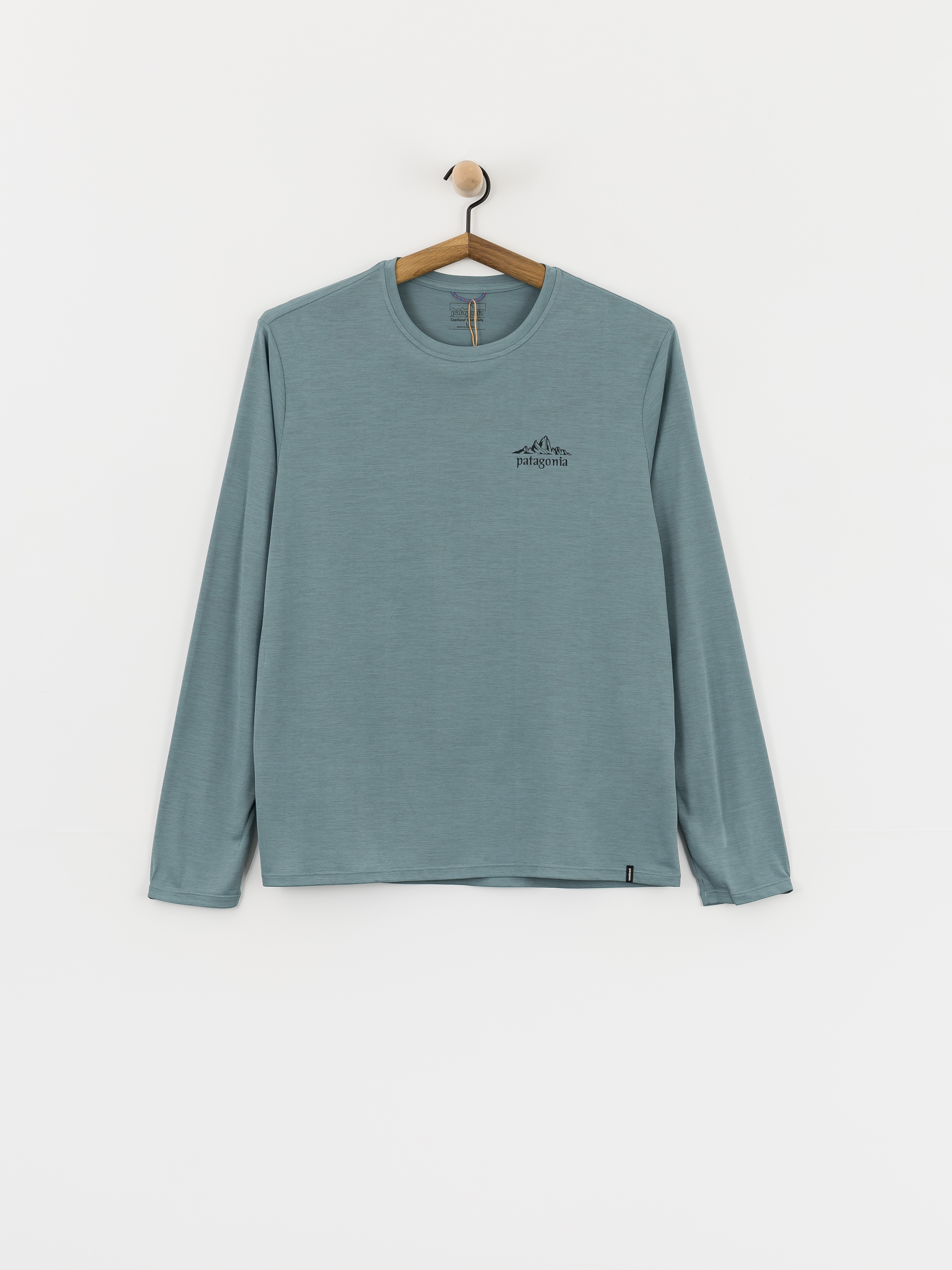 Longsleeve Patagonia Capilene Cool Cloud Crag (blue sage/light blue sage)