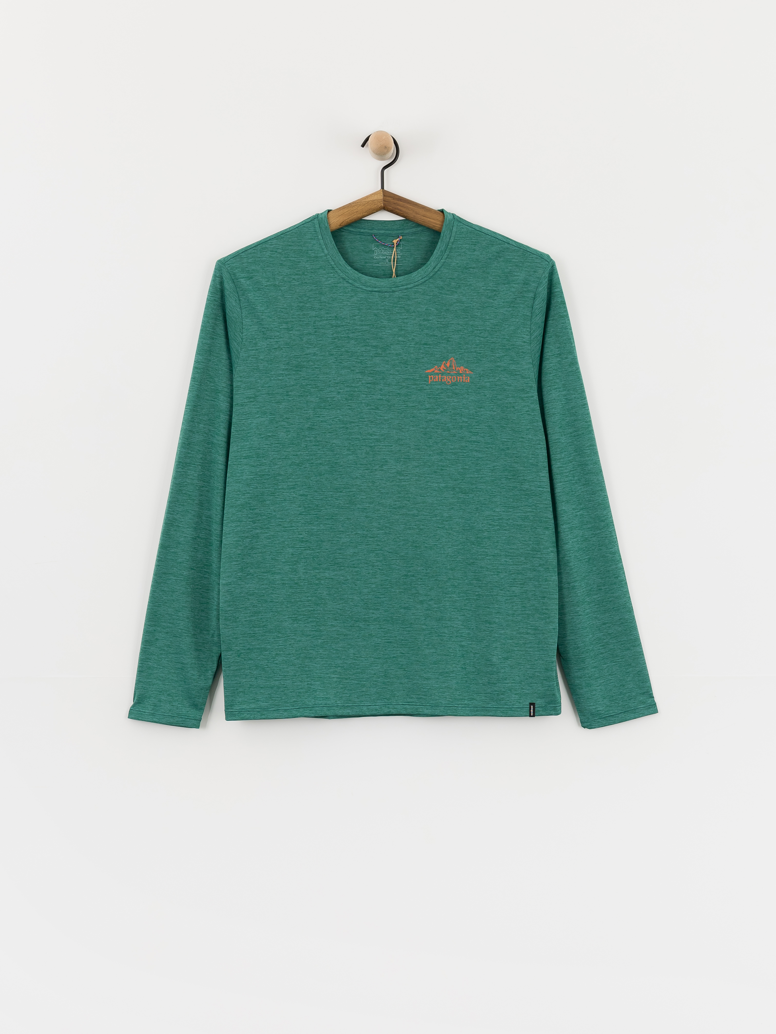 Longsleeve Patagonia Capilene Cool Cloud Crag (gem green/light gem green)