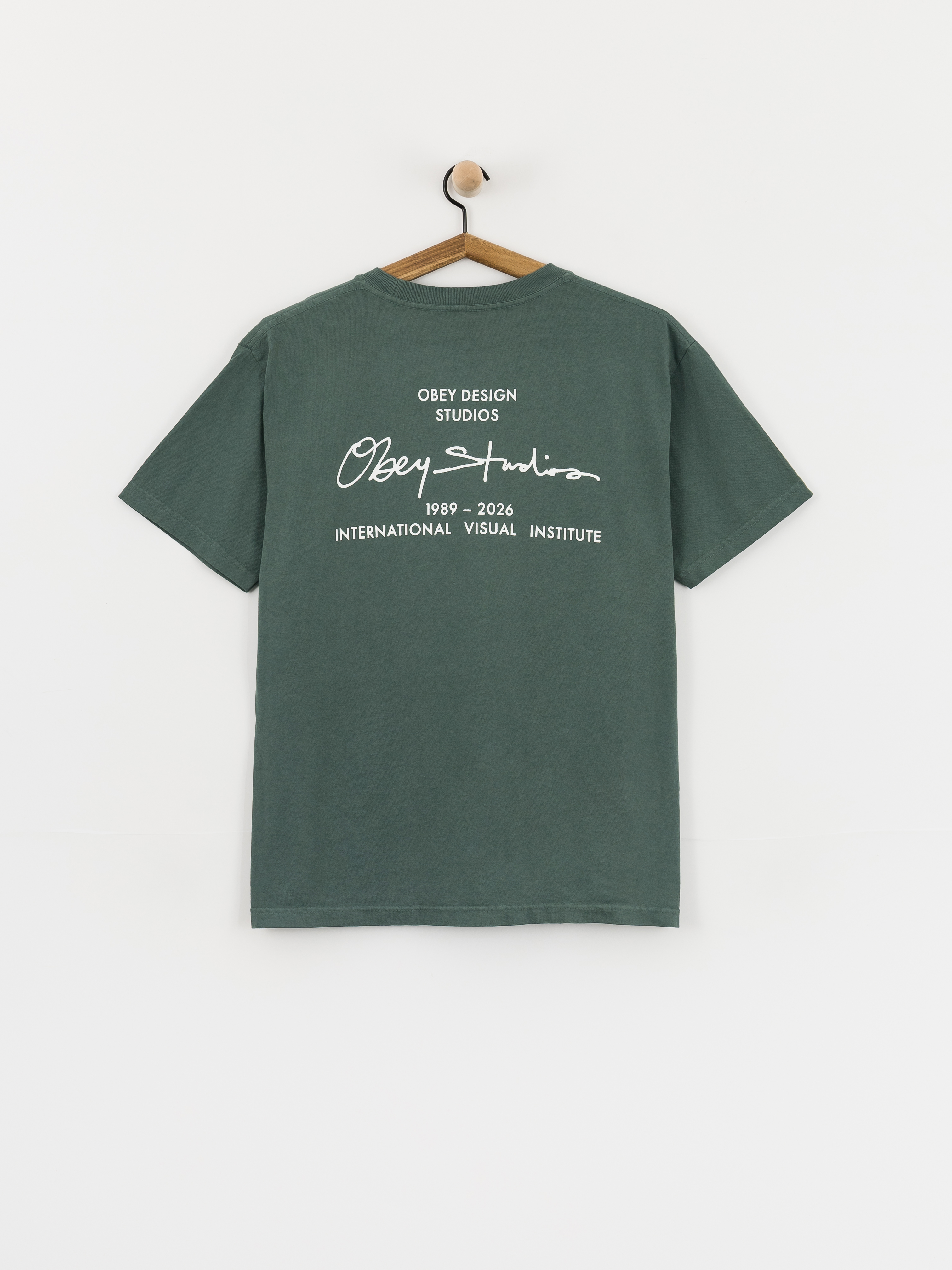 Tricou OBEY Institute (pigment rainforest)