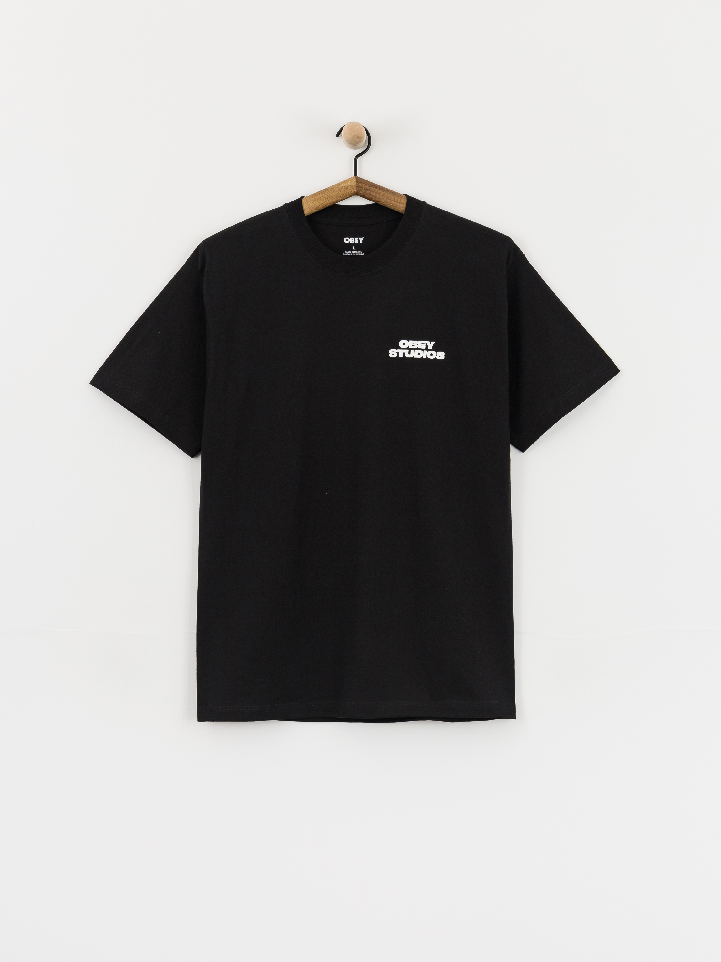 Tricou OBEY Sky Face (black)