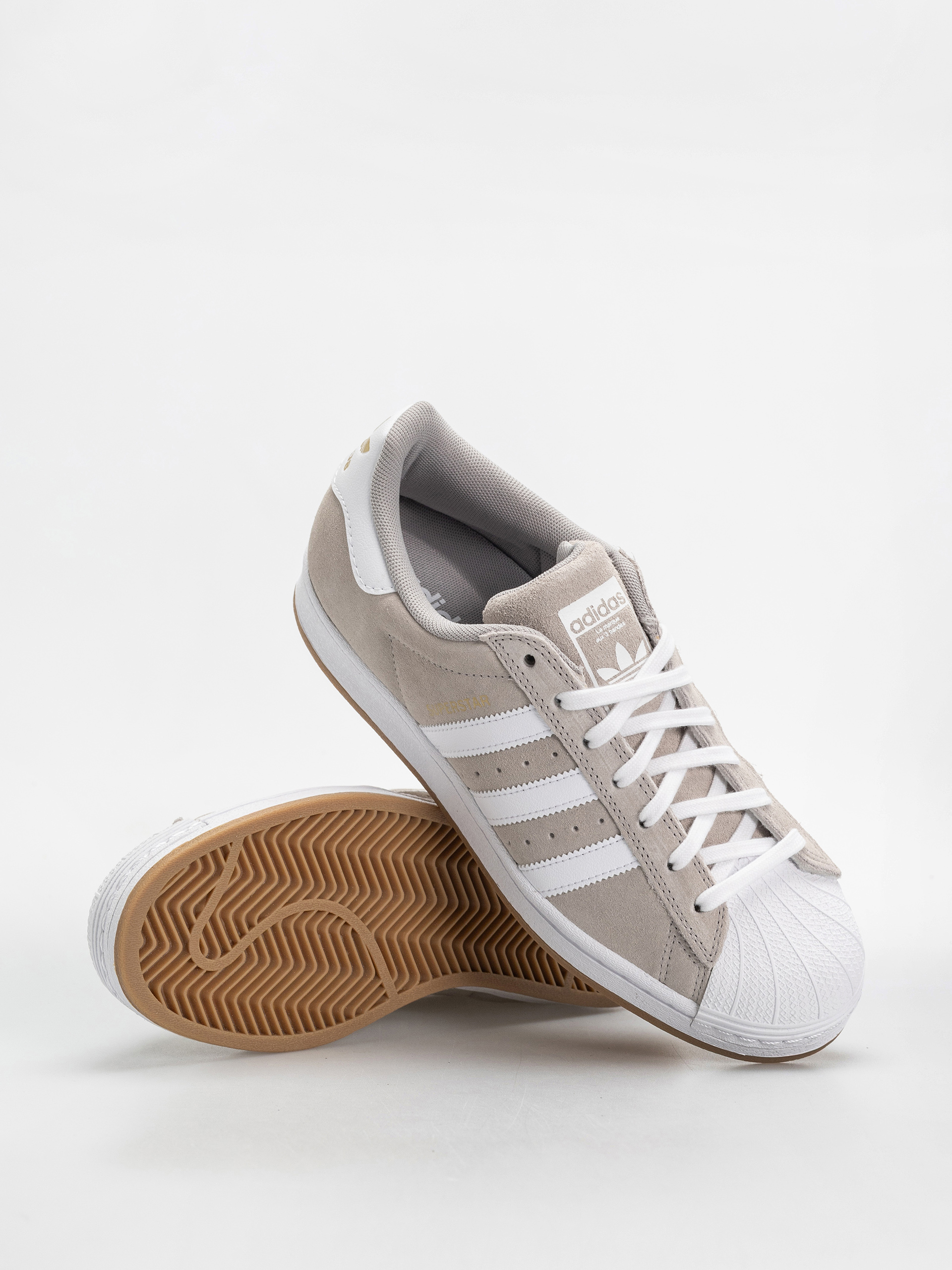 Pantofi adidas Superstar Adv (cgrani/ftwwht/goldmt)