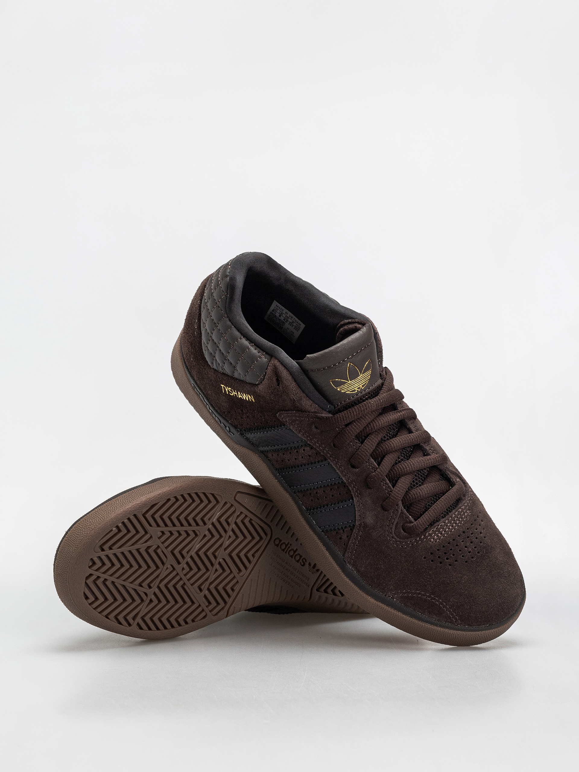 Pantofi adidas Tyshawn (carbon/carbon)