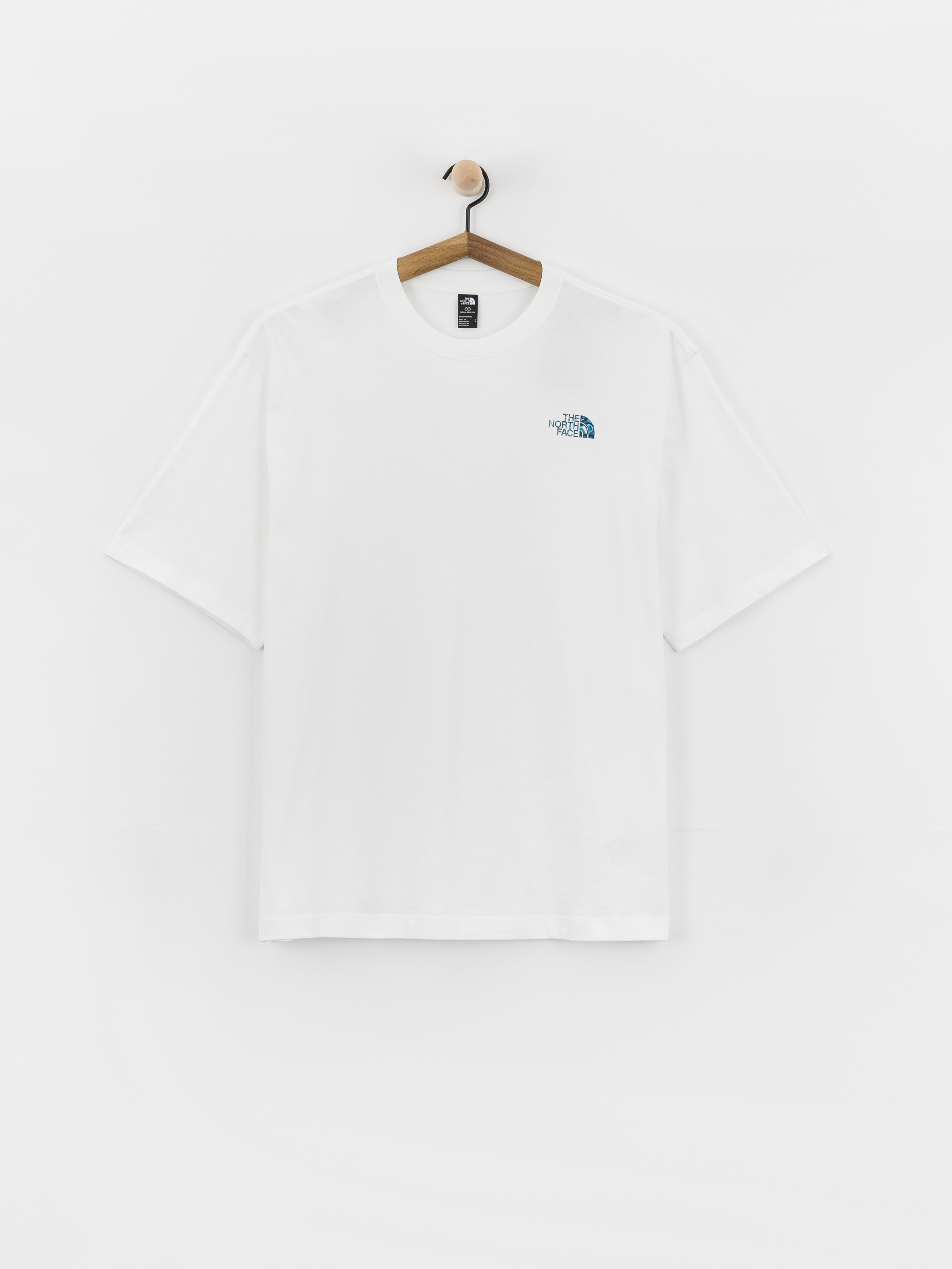 Tricou The North Face Liquid Box Nse Oversize (tnf white)