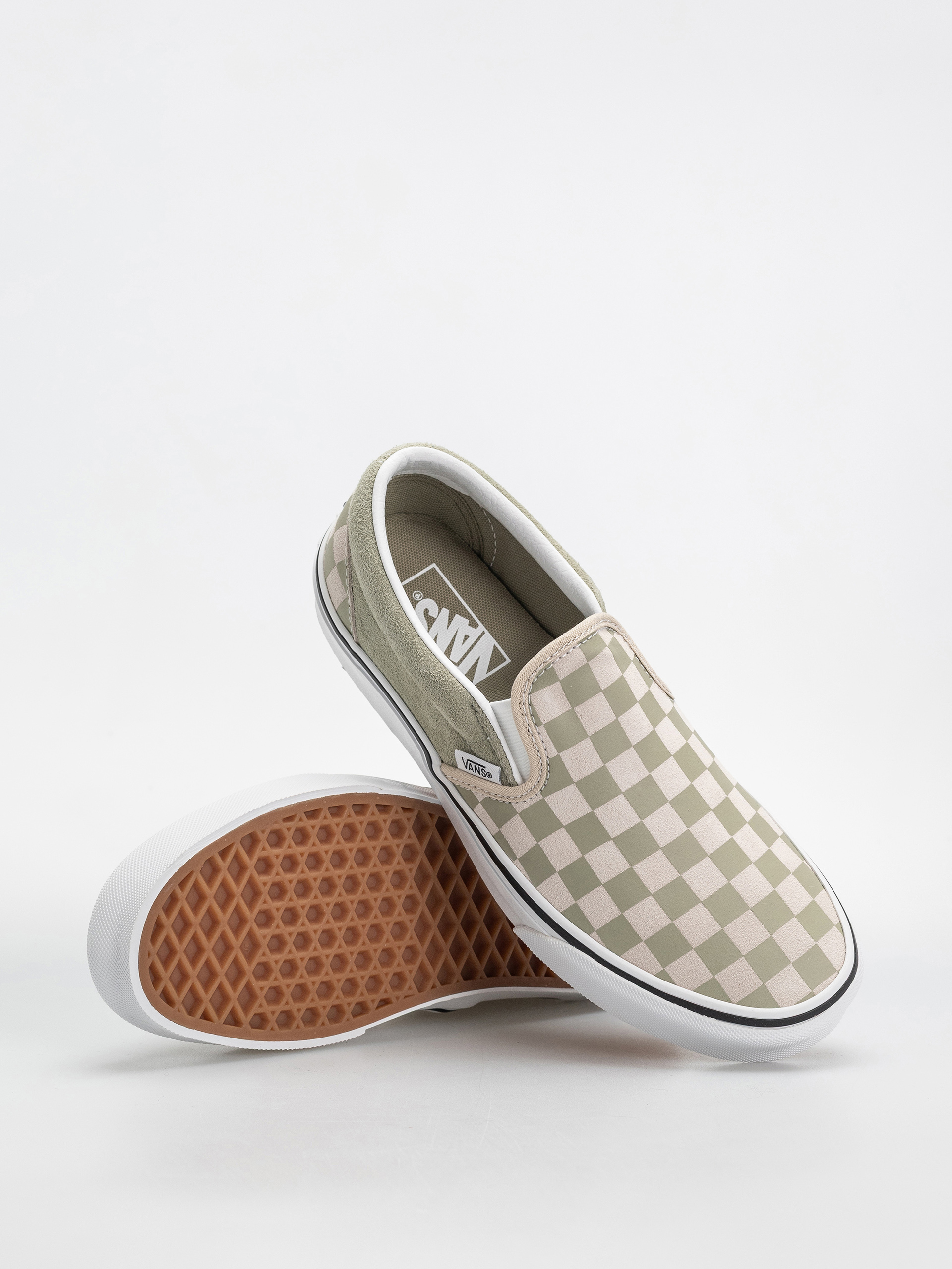 Pantofi Vans Classic Slip On (soft sage)