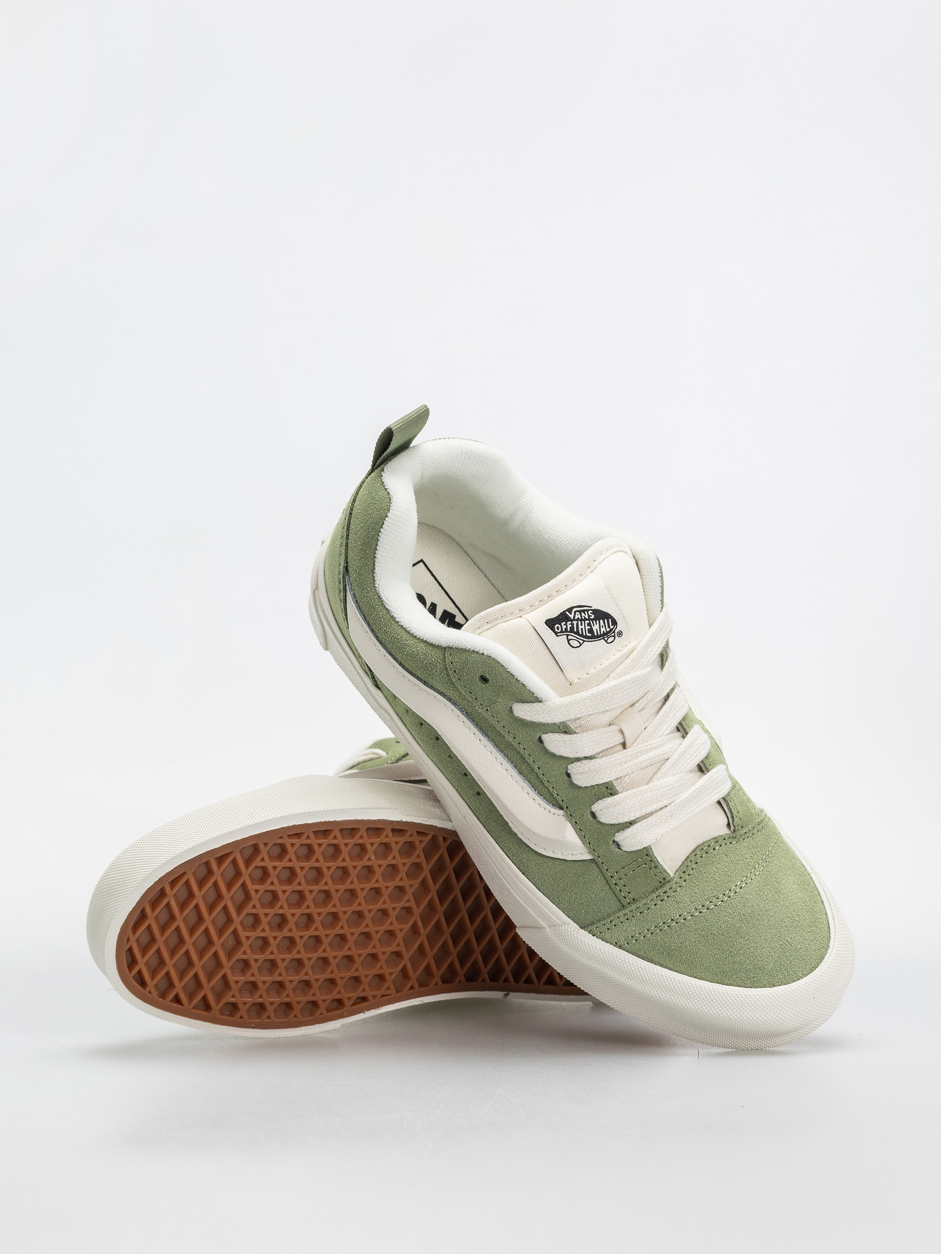 Pantofi Vans Knu Skool (suede neutral olive)