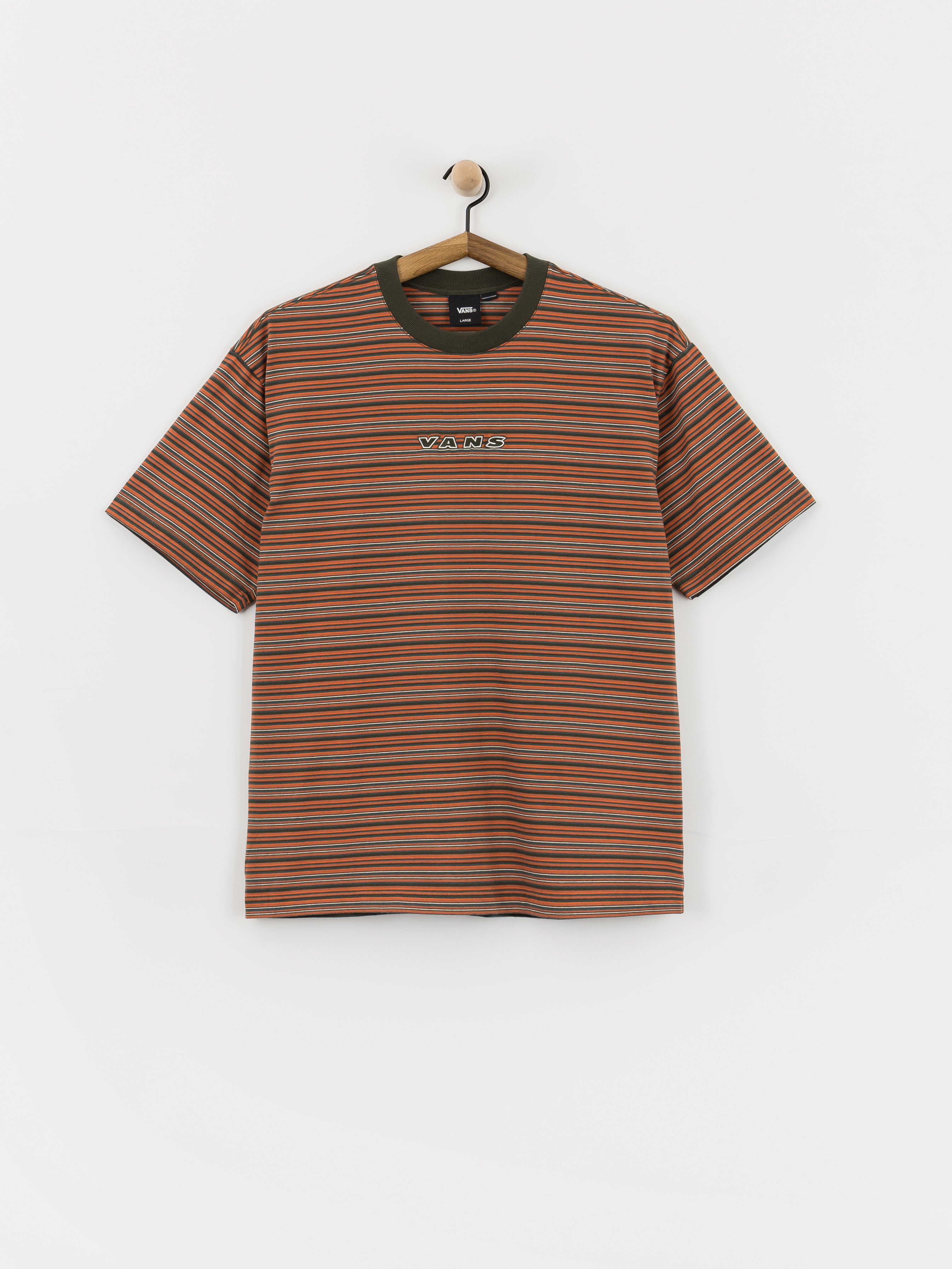 Tricou Vans Cameron Stripe Knit (obsidian fern/l)