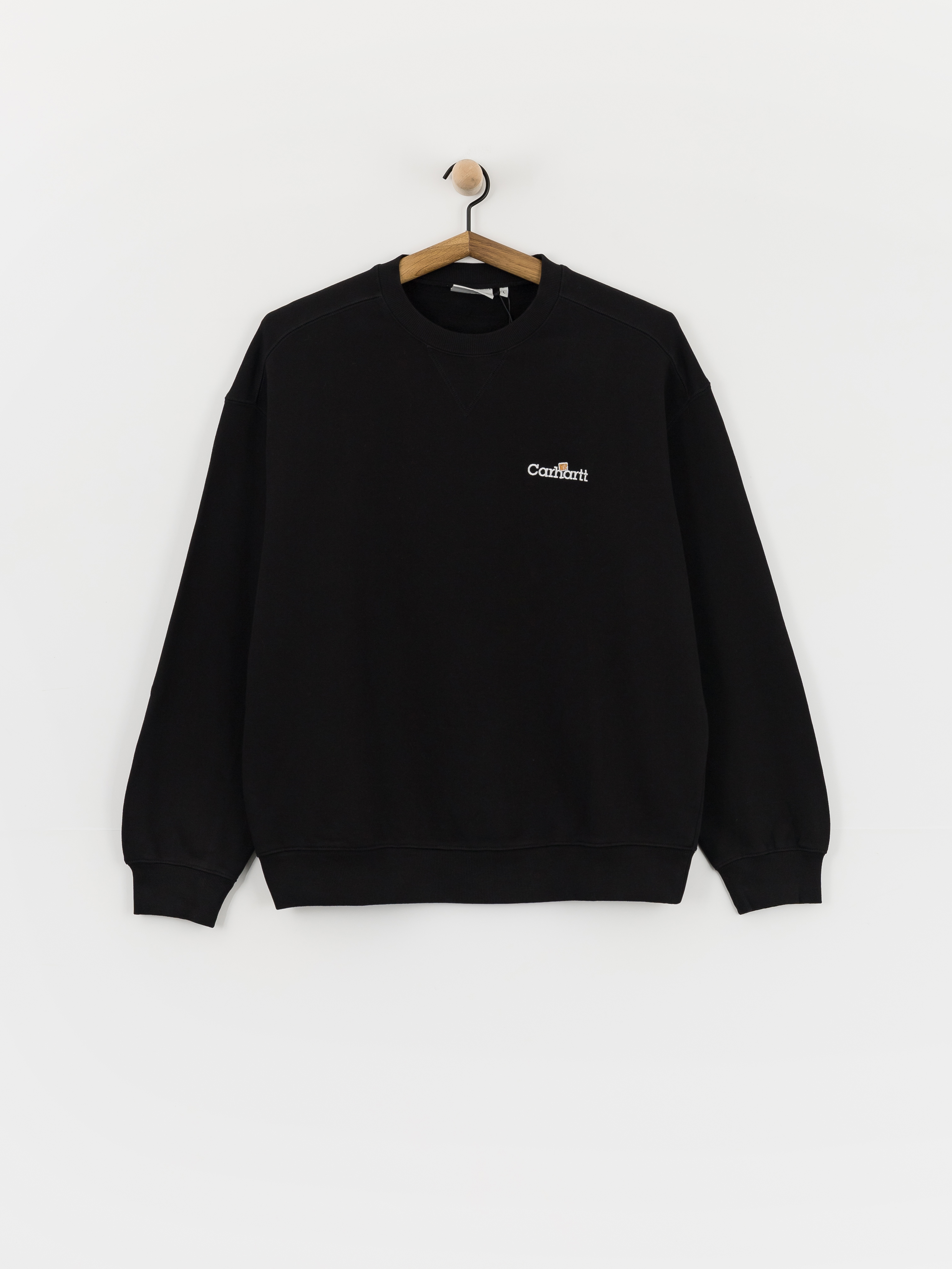 Hanorac Carhartt WIP WIP Label - negru (black)