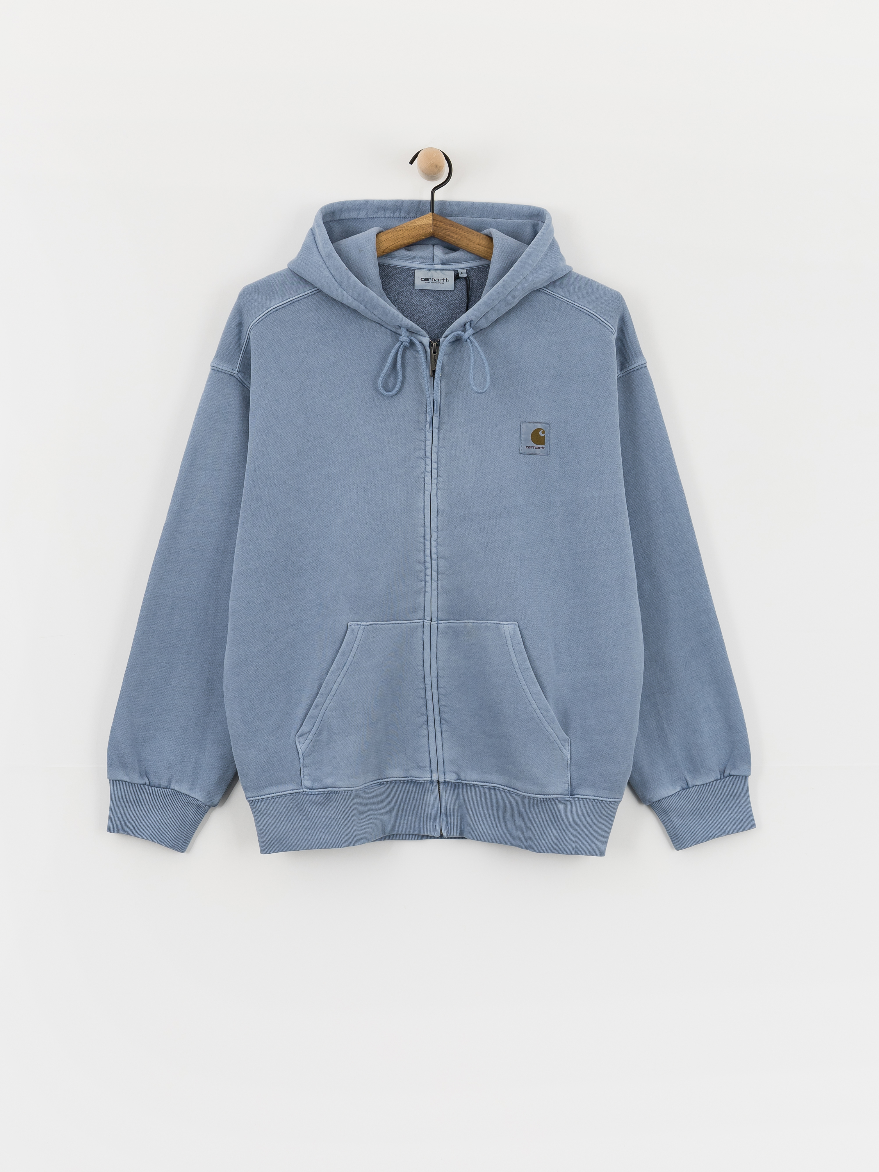 Hanorac cu glugu0103 Carhartt WIP Nelson ZHD (gentle blue)