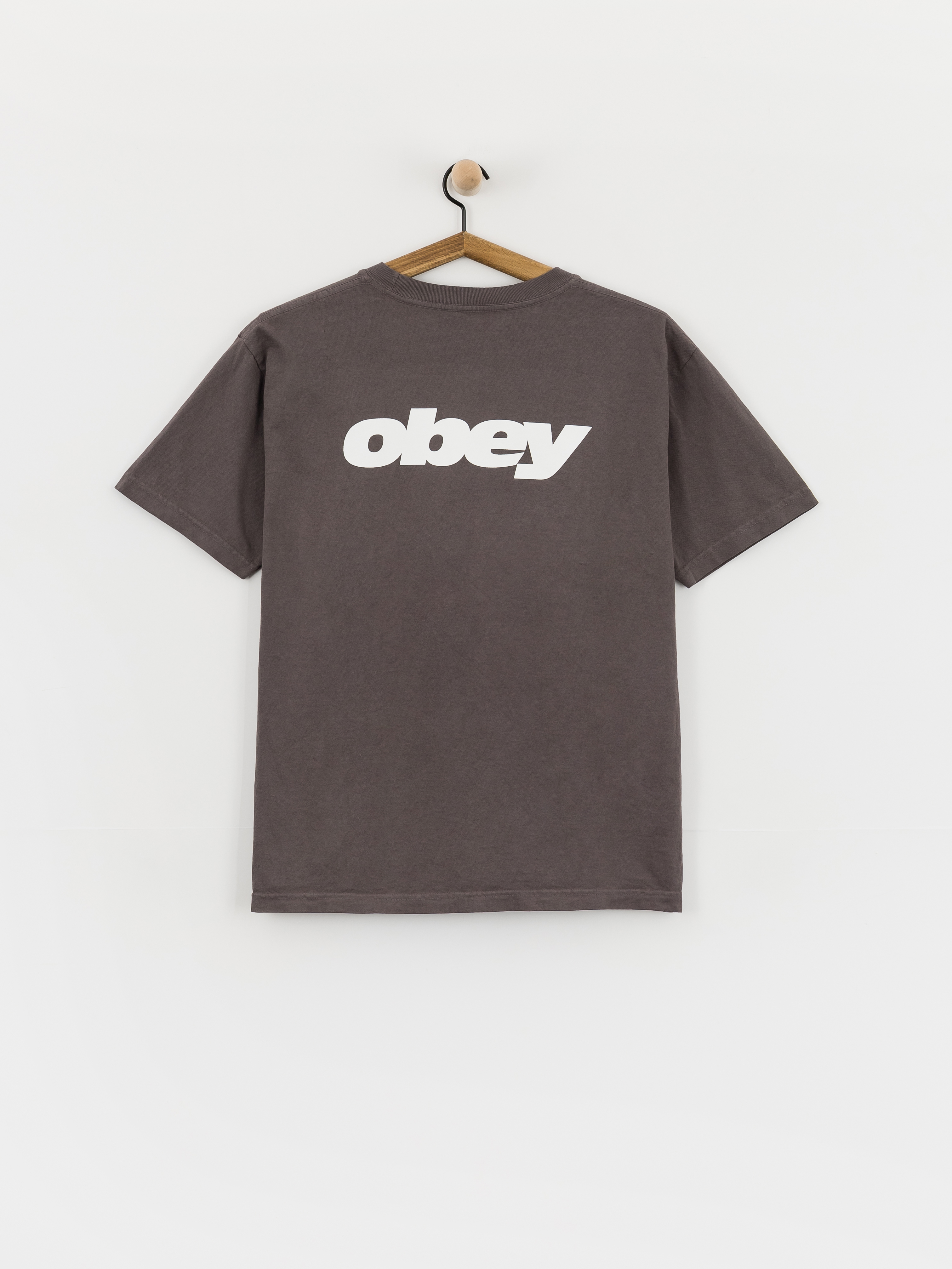 Tricou OBEY Bounce (pigment dusty black)