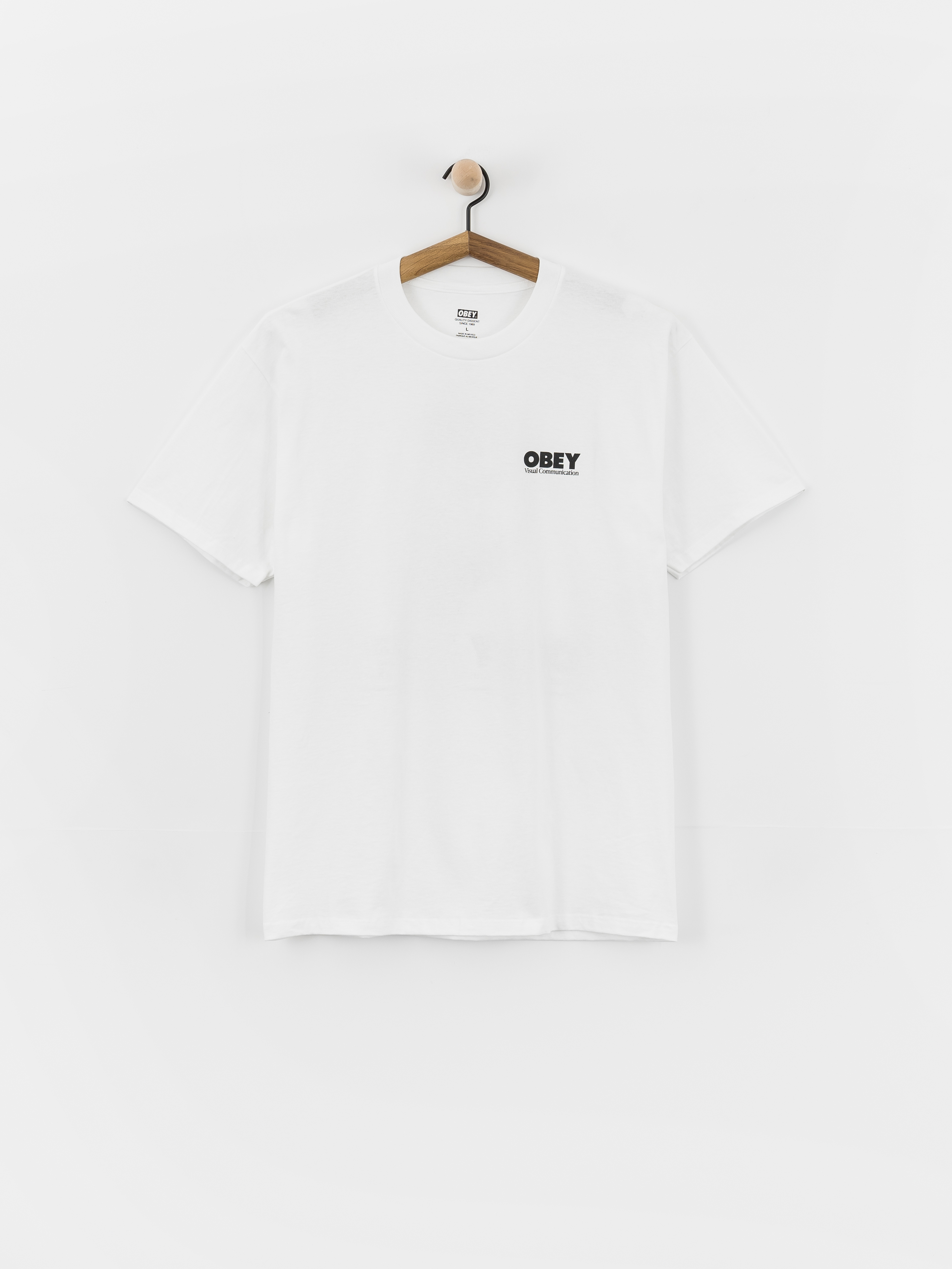 Tricou OBEY Global Systems (white)