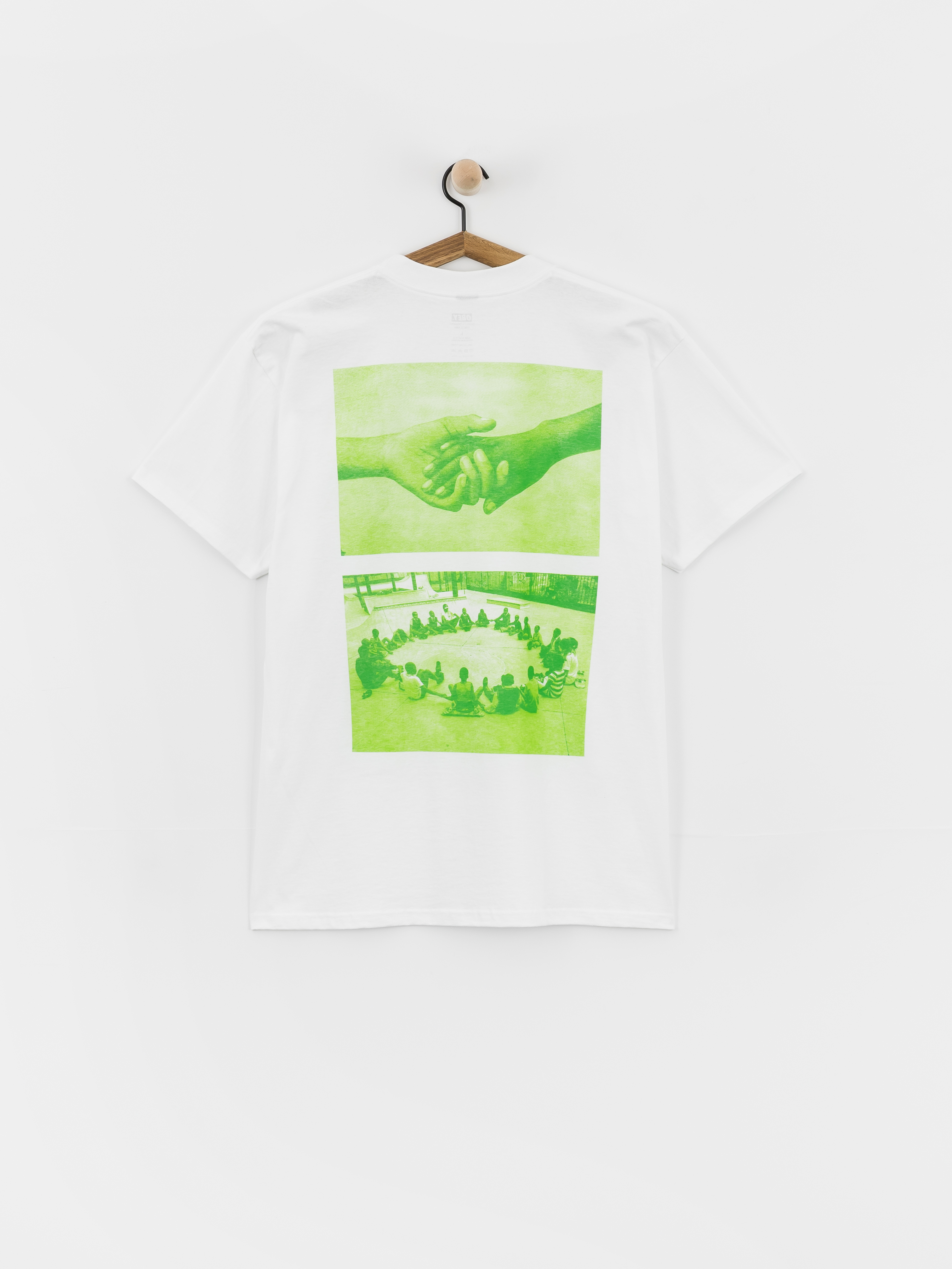 Tricou OBEY Skateistan Child Photo (white)