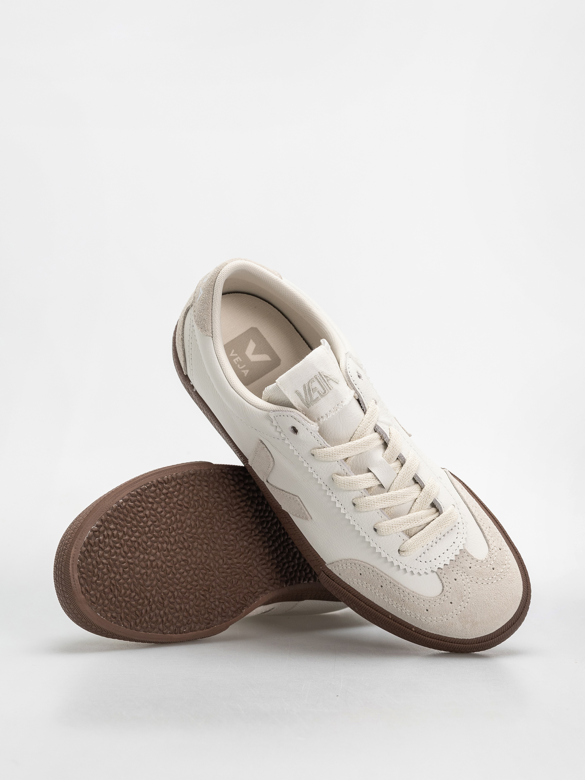 Pantofi Veja Volley Wmn (white natural bark)