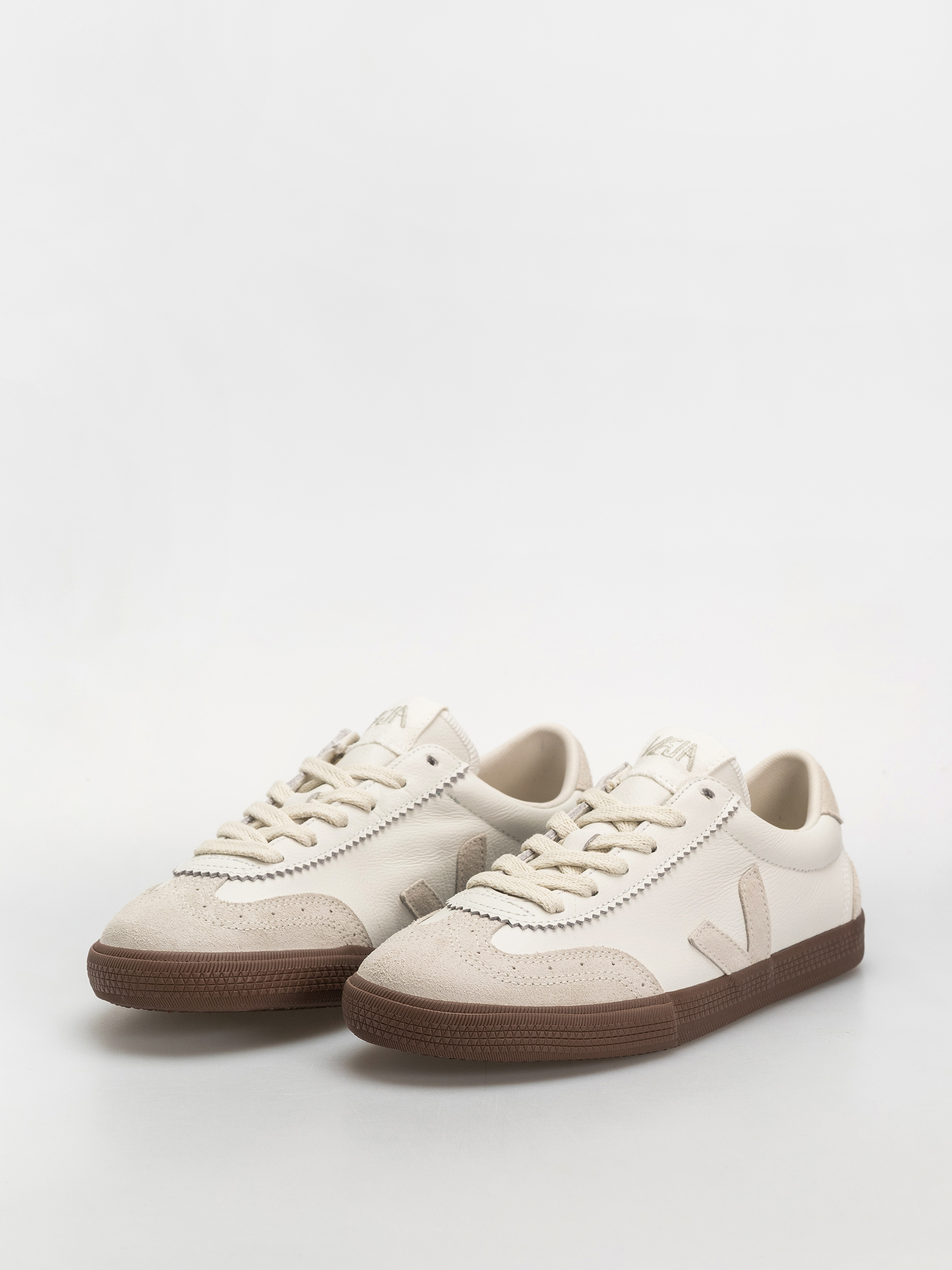 Pantofi Veja Volley Wmn (white natural bark)