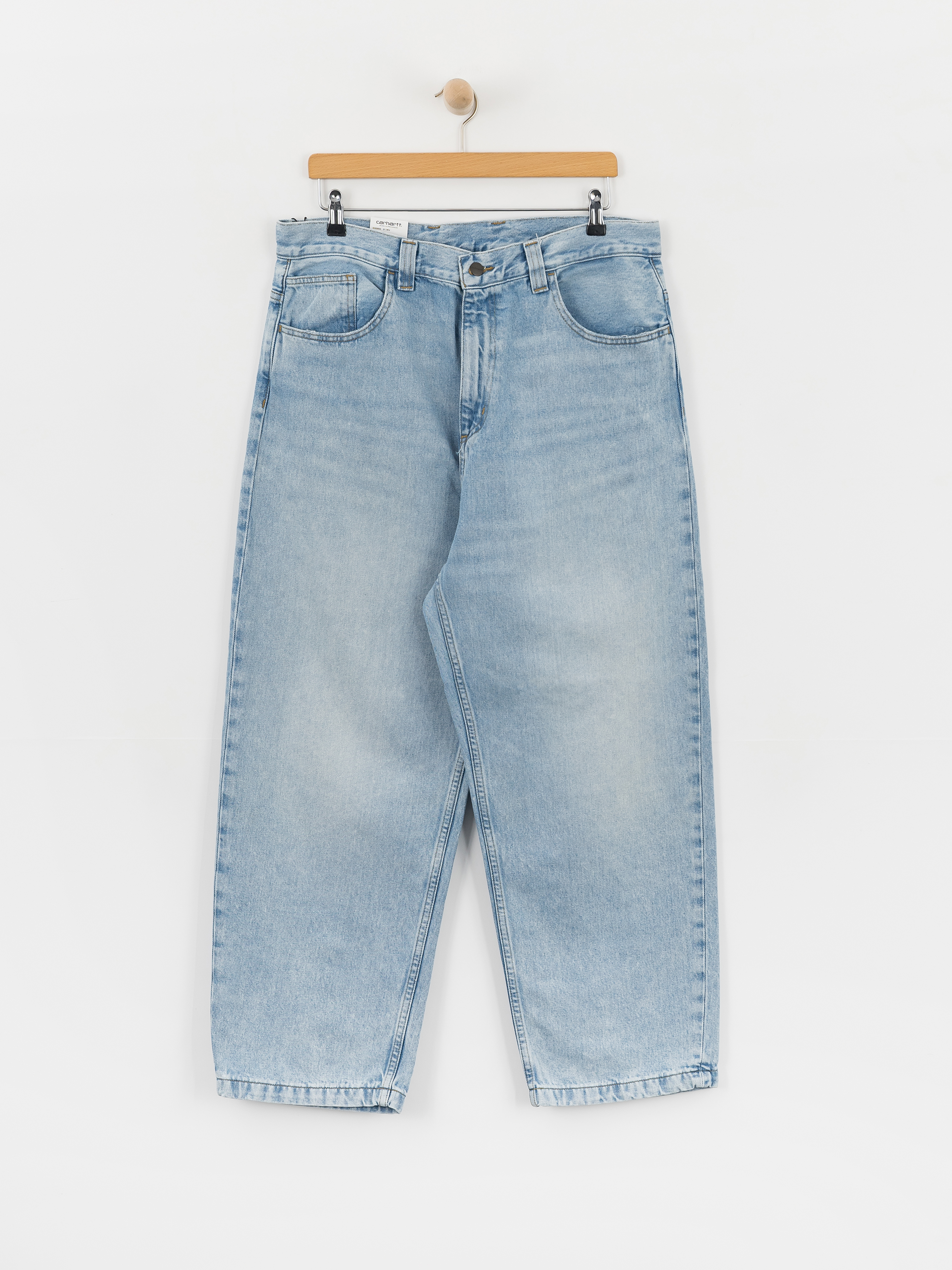 Pantaloni Carhartt WIP Brandon (blue heavy worn bleached)